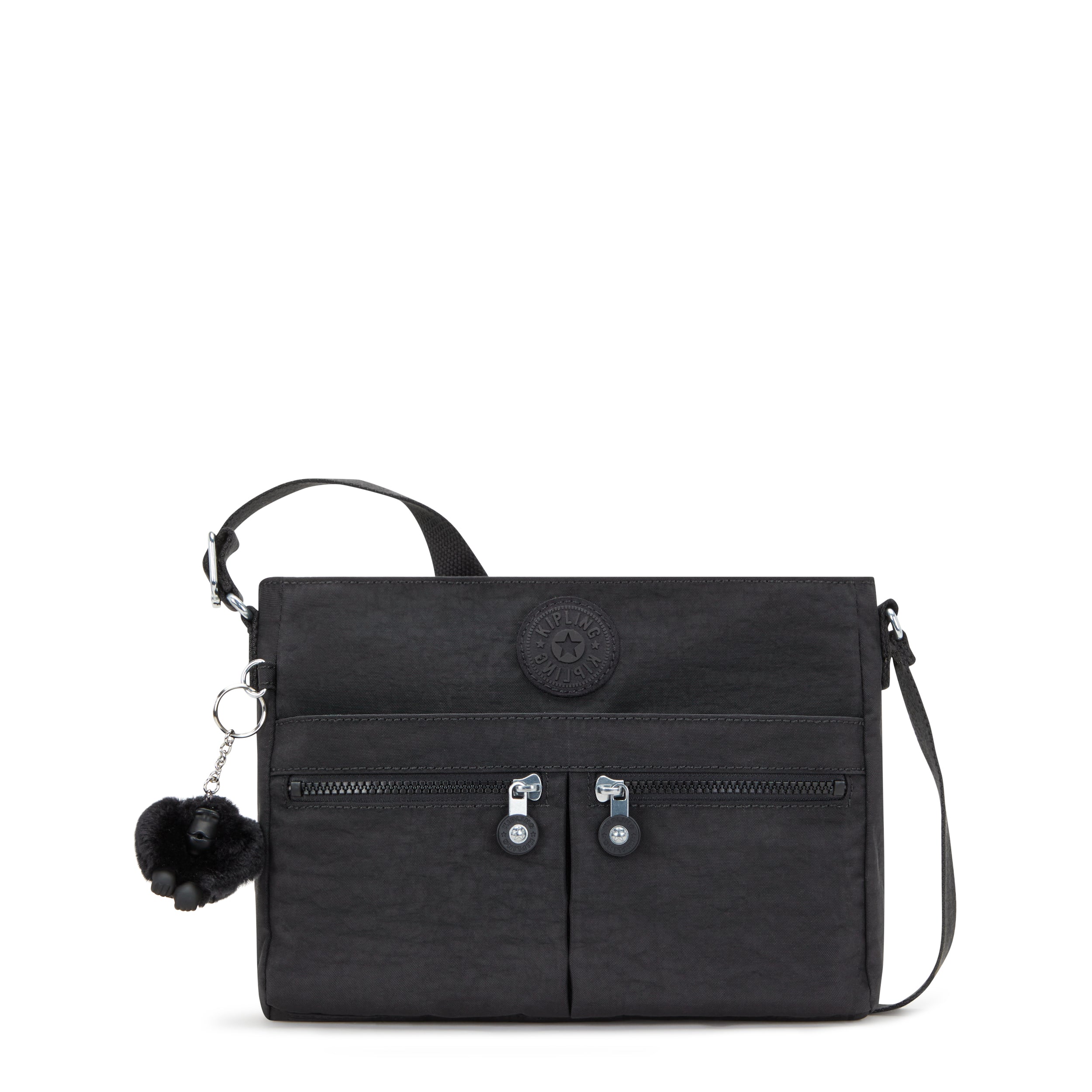 Kipling New Angie Black Noir Small Crossbody Bag C2I3389-P39