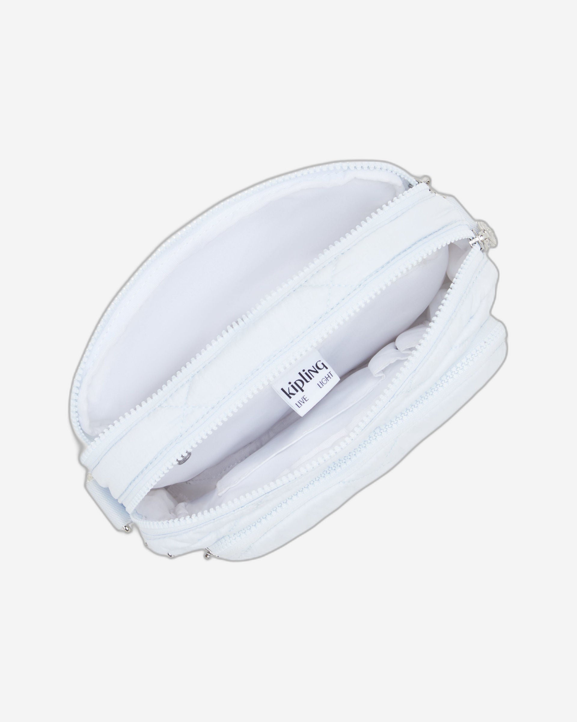 Kipling Abanu M Zip Water Blue Ql Crossbody Bag I3440-1TQ