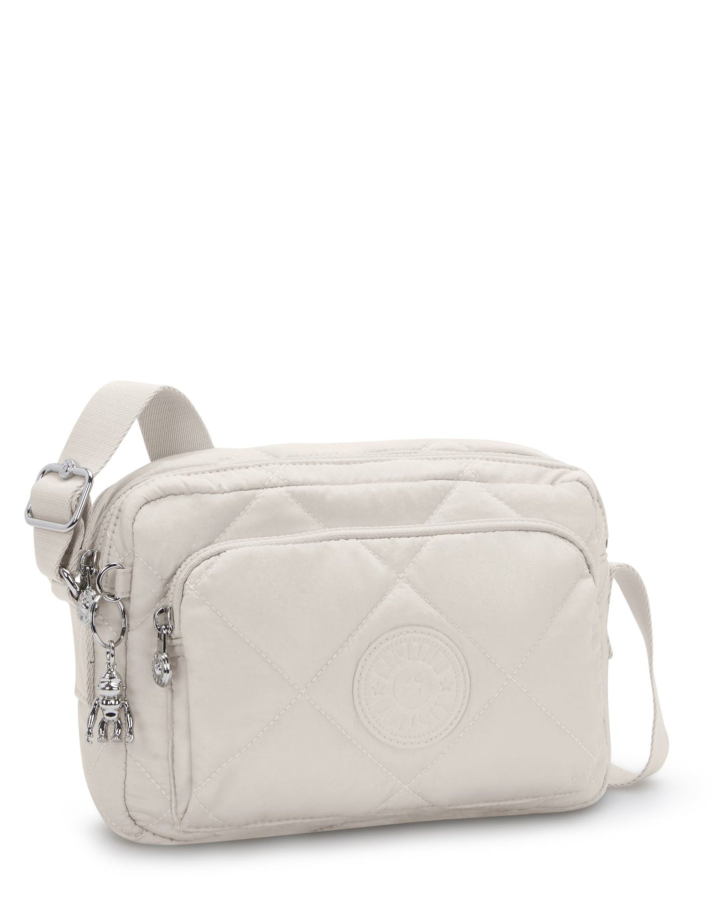 Kipling Abanu M Zip Airy Beige Ql Medium Crossbody I3440-CH2