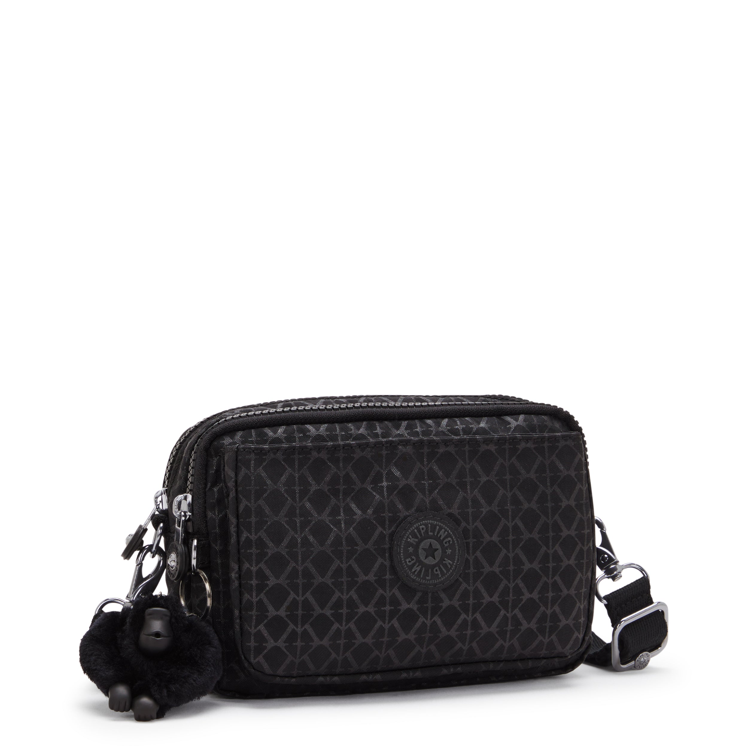 Kipling Abanu Multi Signature Emb Crossbody Bag C2I3492-K59