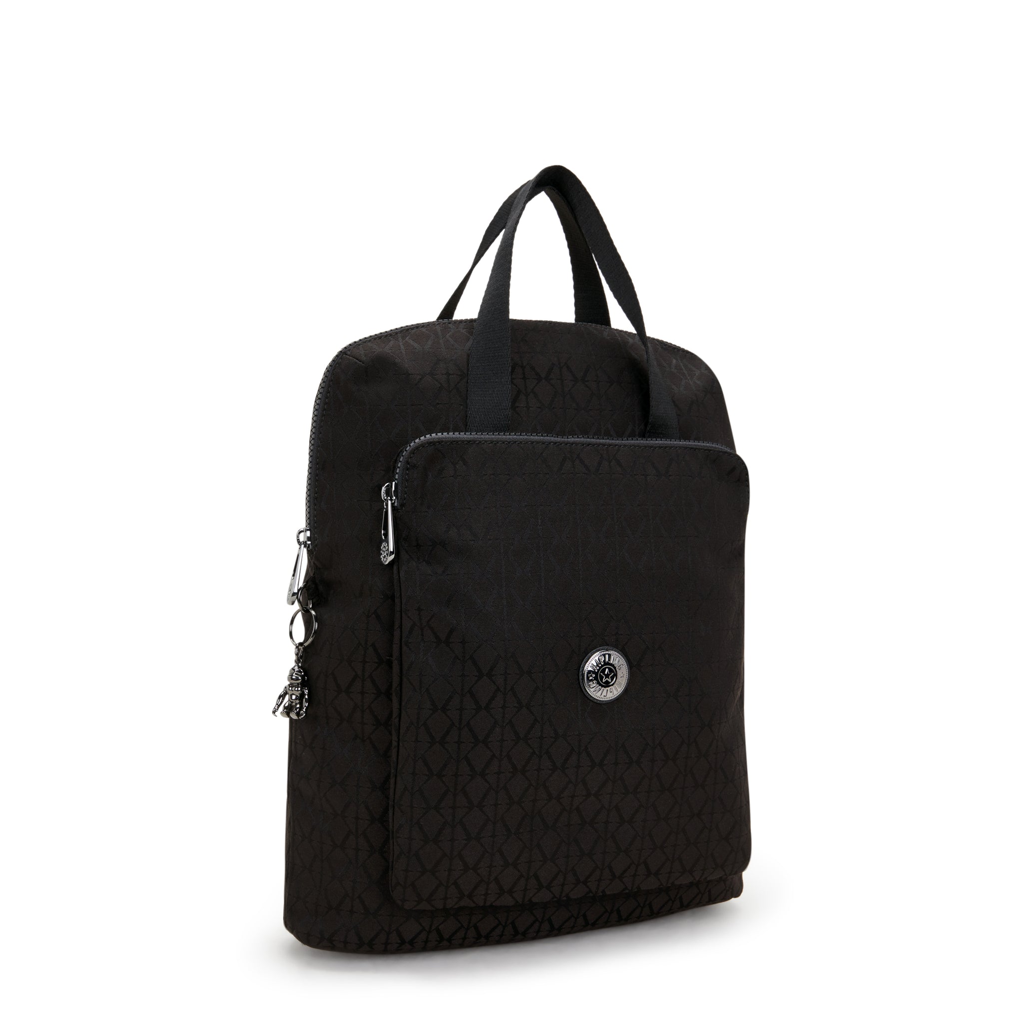 Kipling Kazuki Black Sign Jq Backpack I3507-Y12