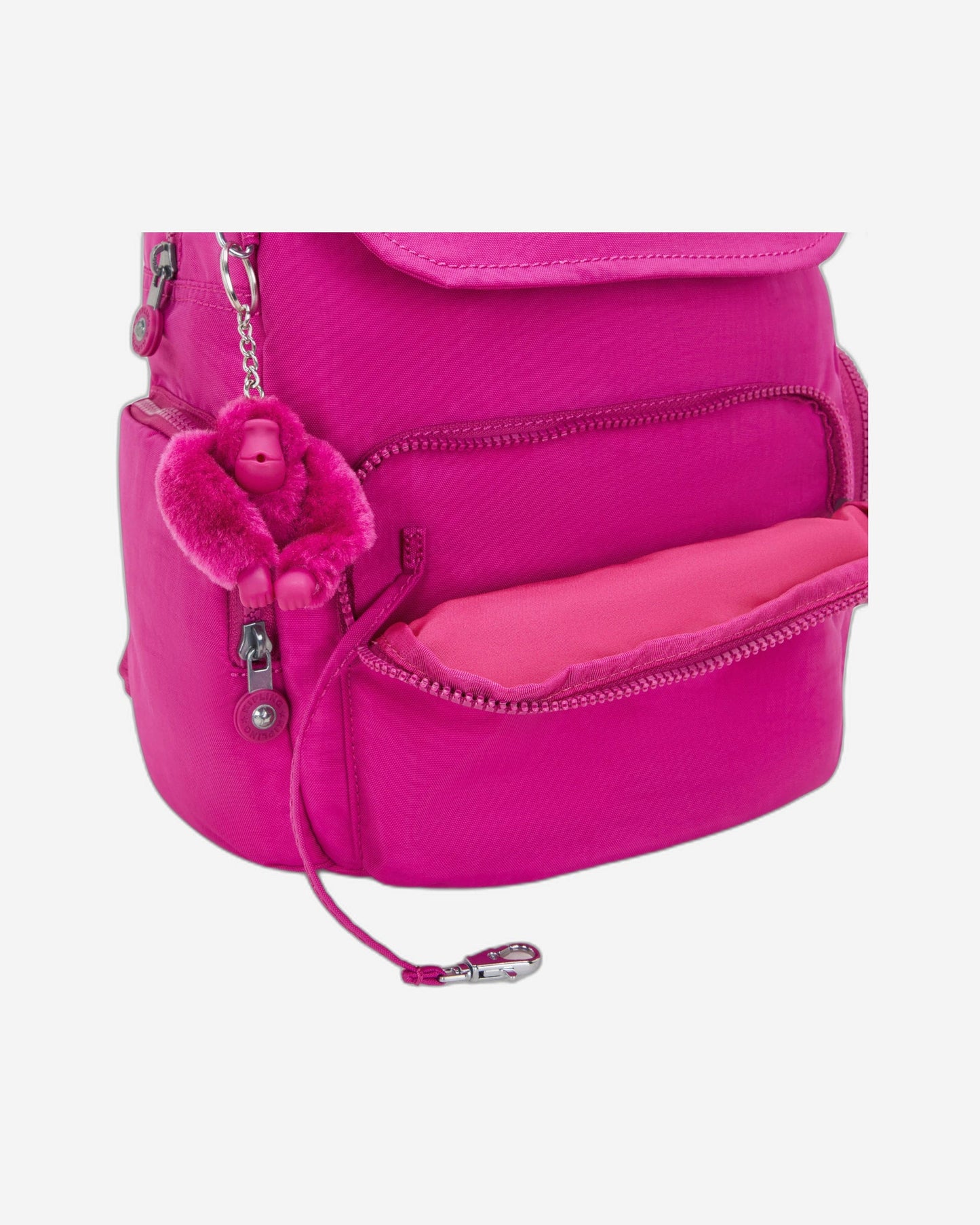 Kipling City Zip S Glowing Fuchsia Small Backpack I3523-3KU