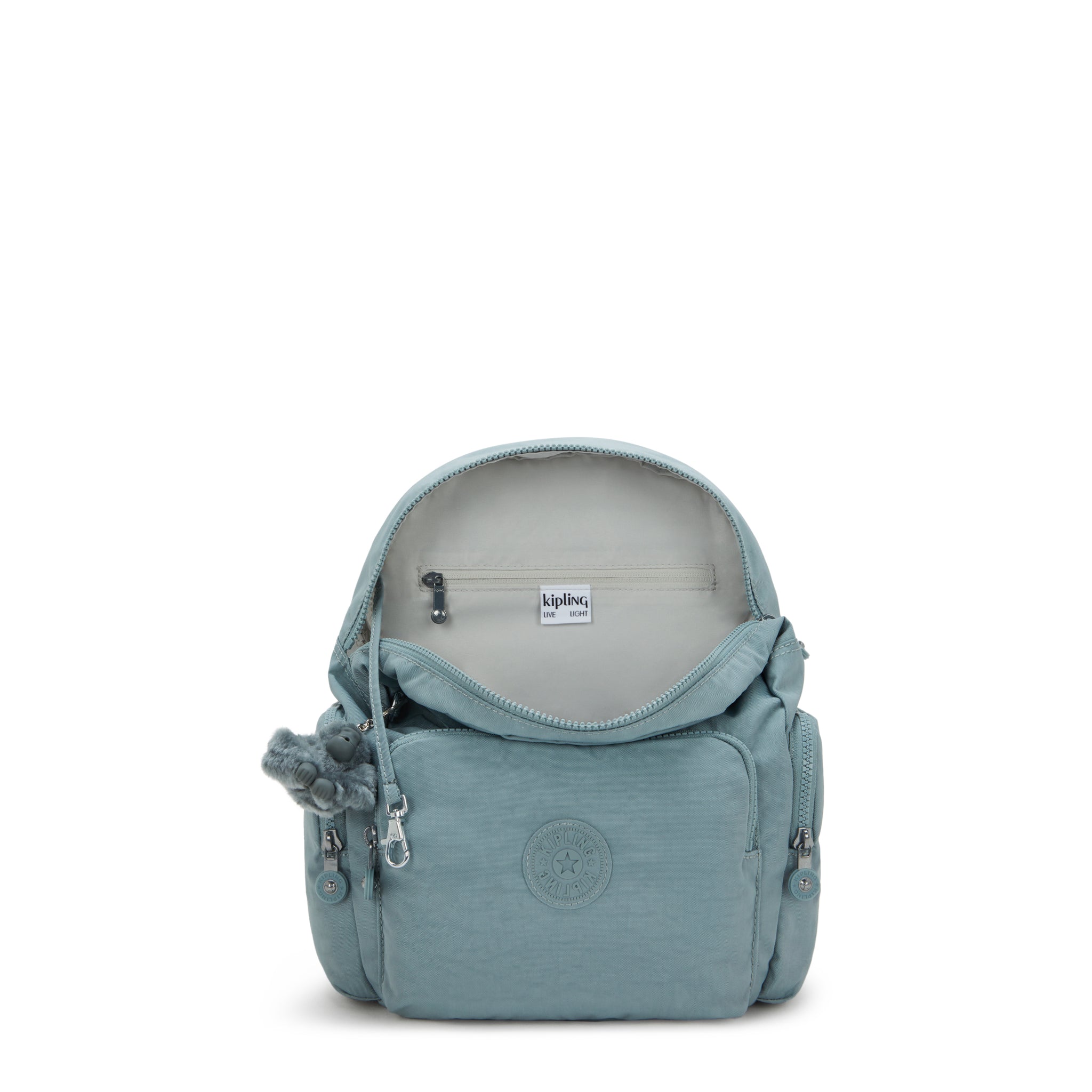 Kipling City Zip S Relaxed Grey Backpack I3523-3NL