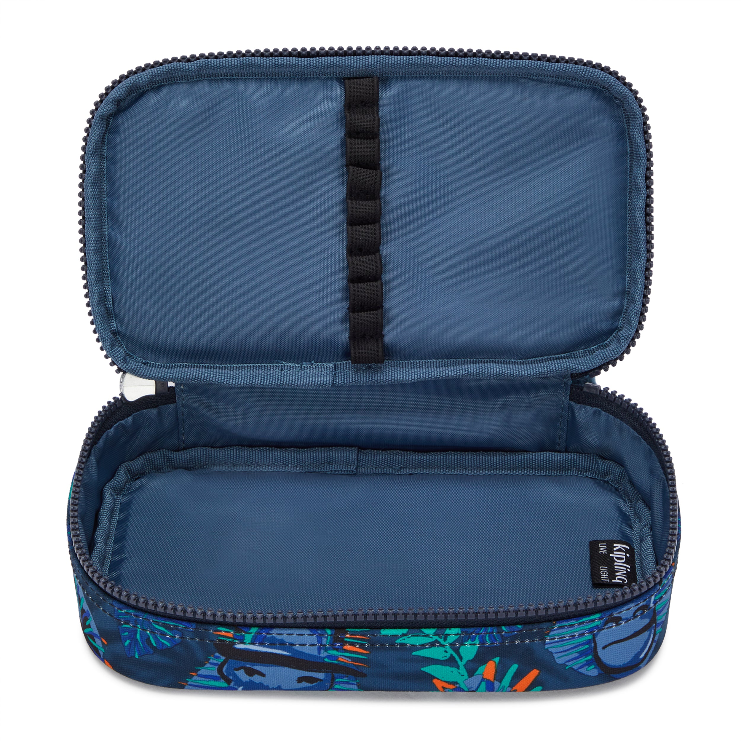 Kipling 50 Pens Blue Monkey Fun Pen Case C2I3707-8HJ
