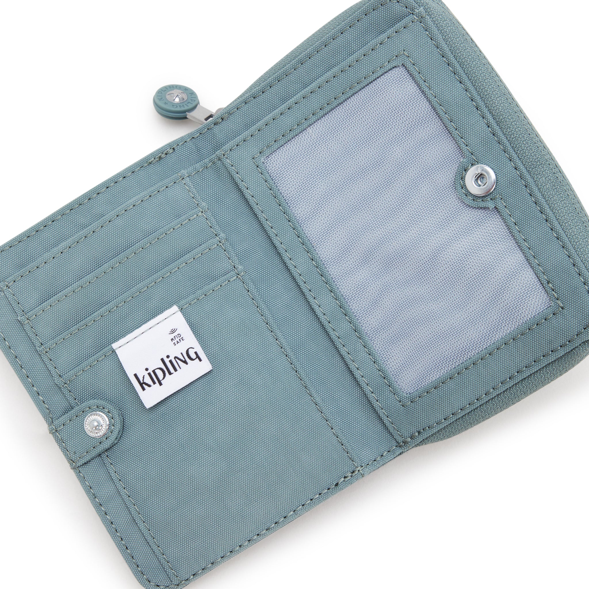 Kipling Money Love Relaxed Grey Wallet I3738-3NL