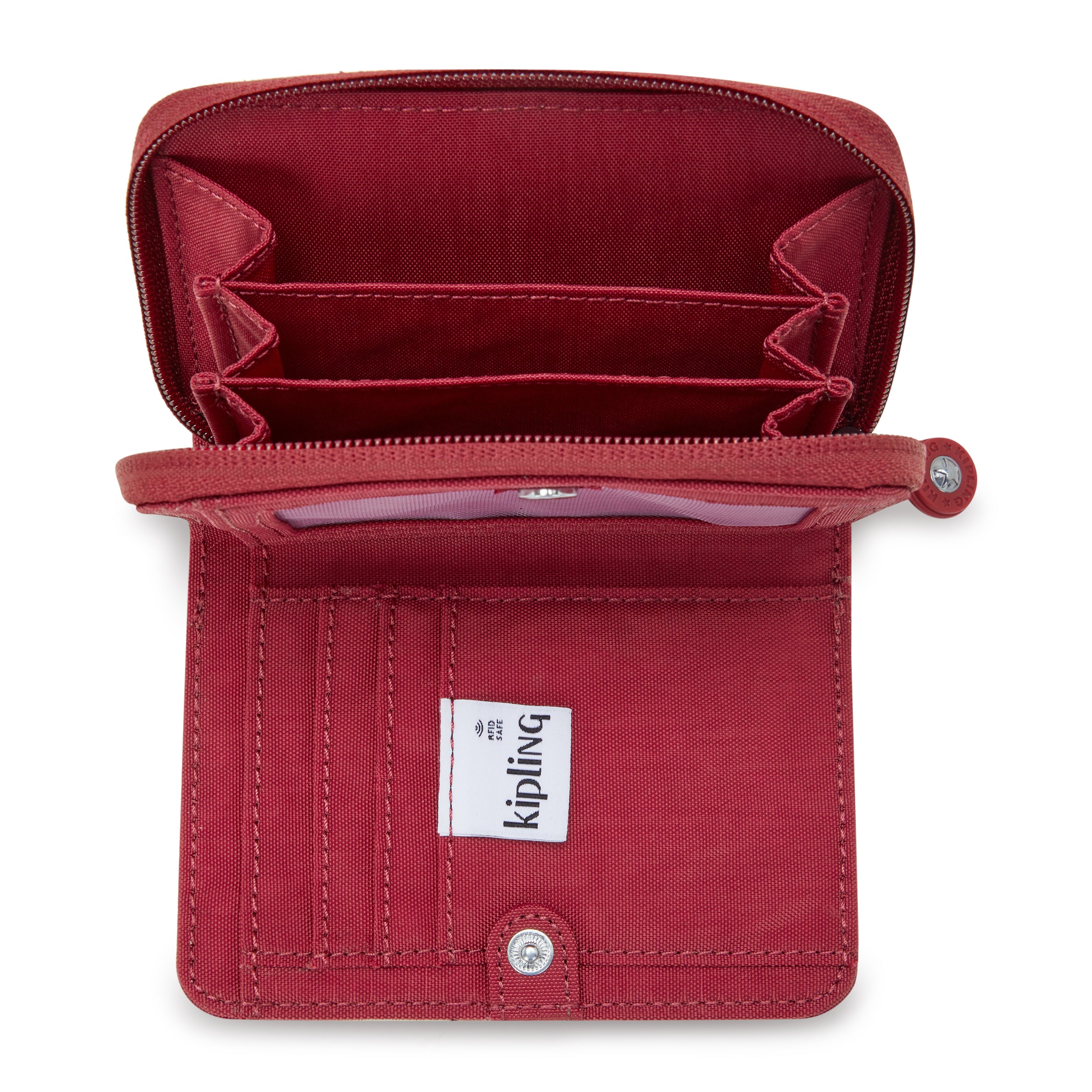 Kipling Money Love Funky Red Wallet I3738-4SS