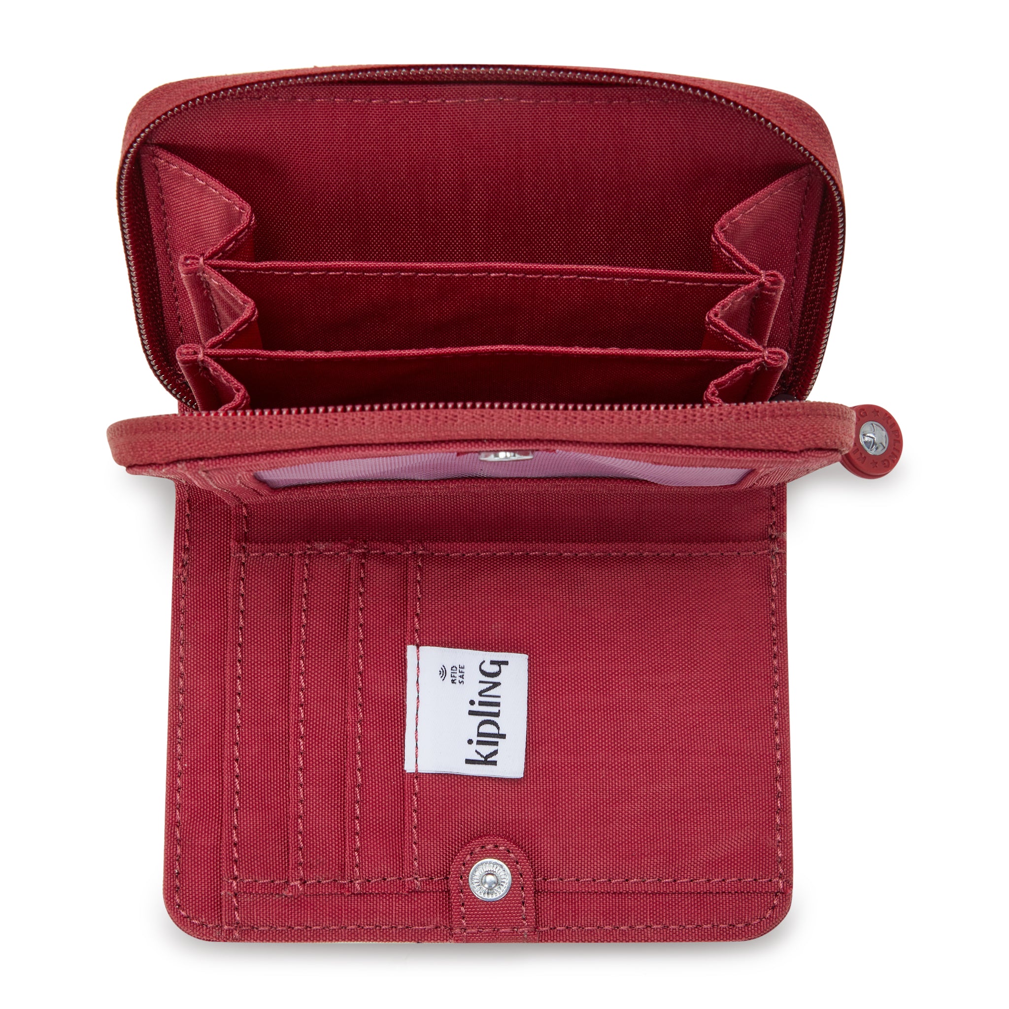 Kipling Money Love Funky Red Wallet I3738-4SS