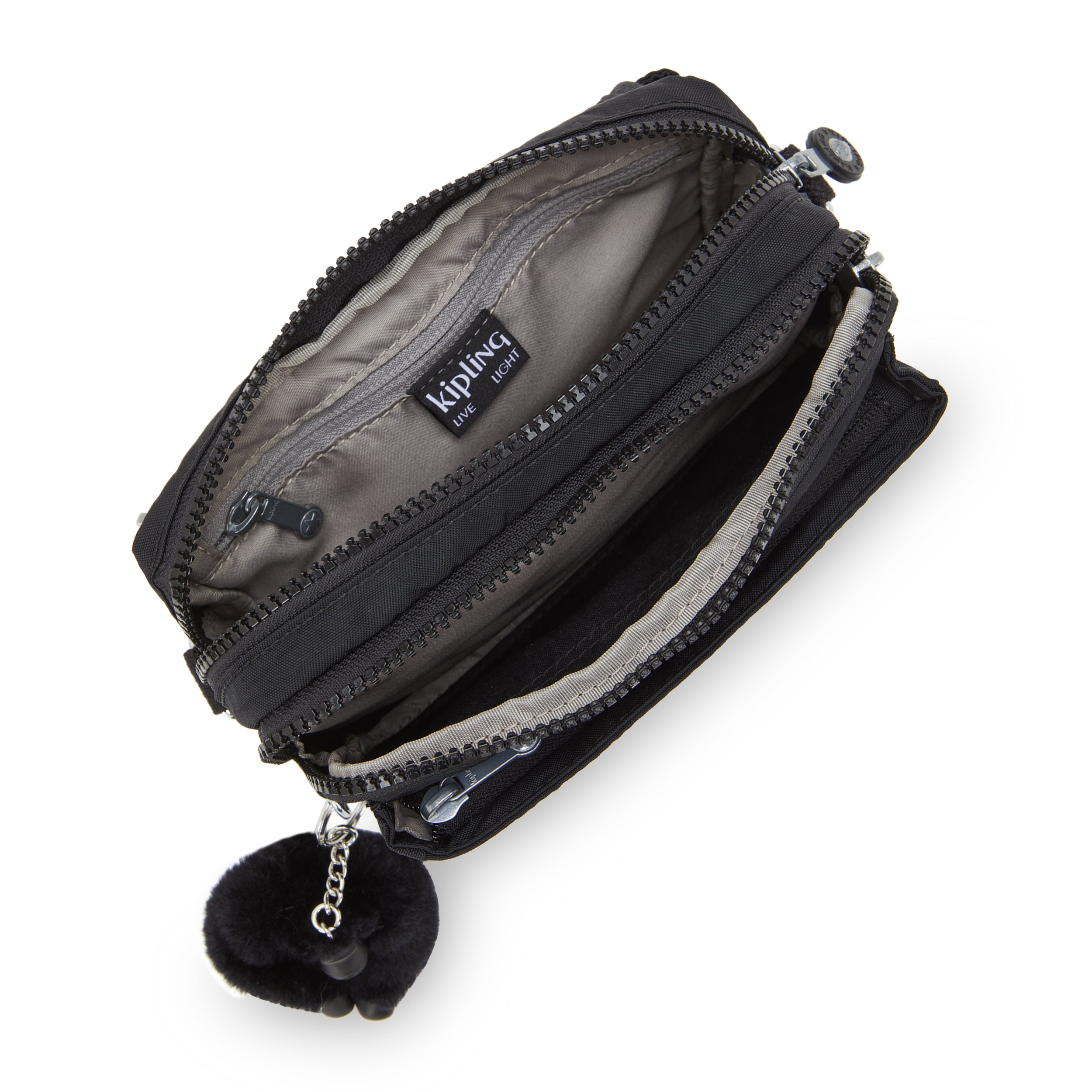Kipling Abanu Multi Black Noir Crossbody Bag C2I3795-P39