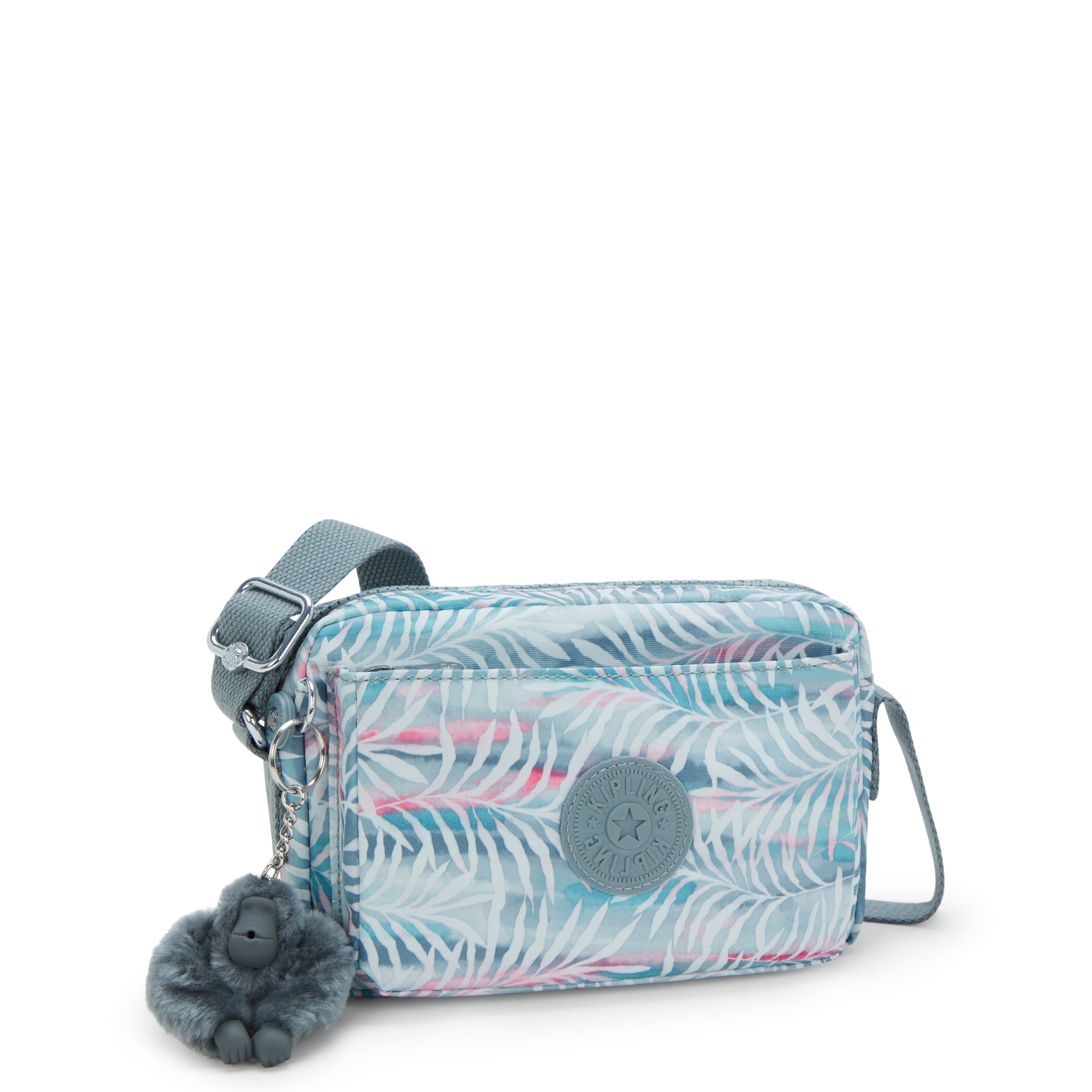 Kipling Abanu Palmtree Leaves Crossbody Bag I3942-3QN