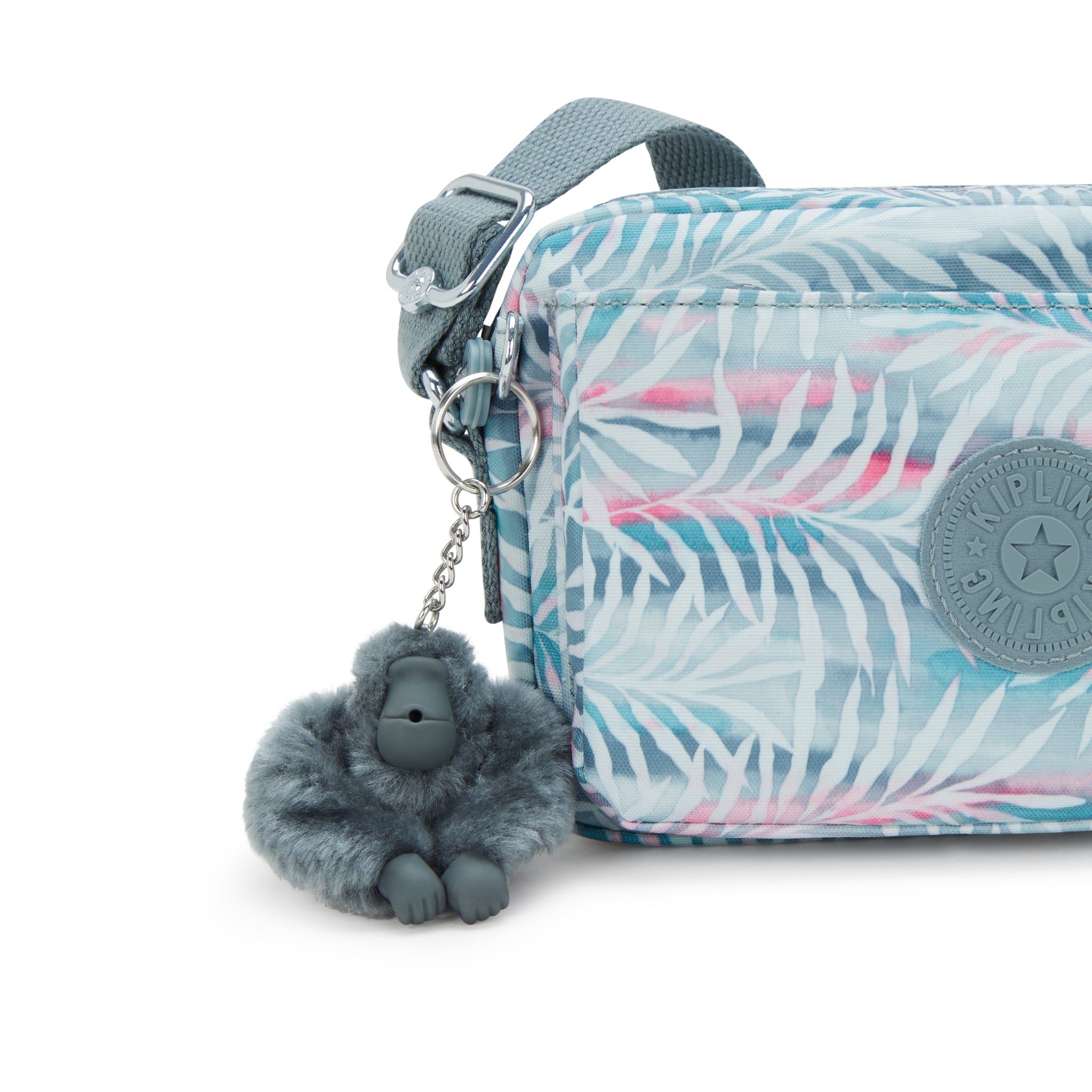 Kipling Abanu Palmtree Leaves Crossbody Bag I3942-3QN