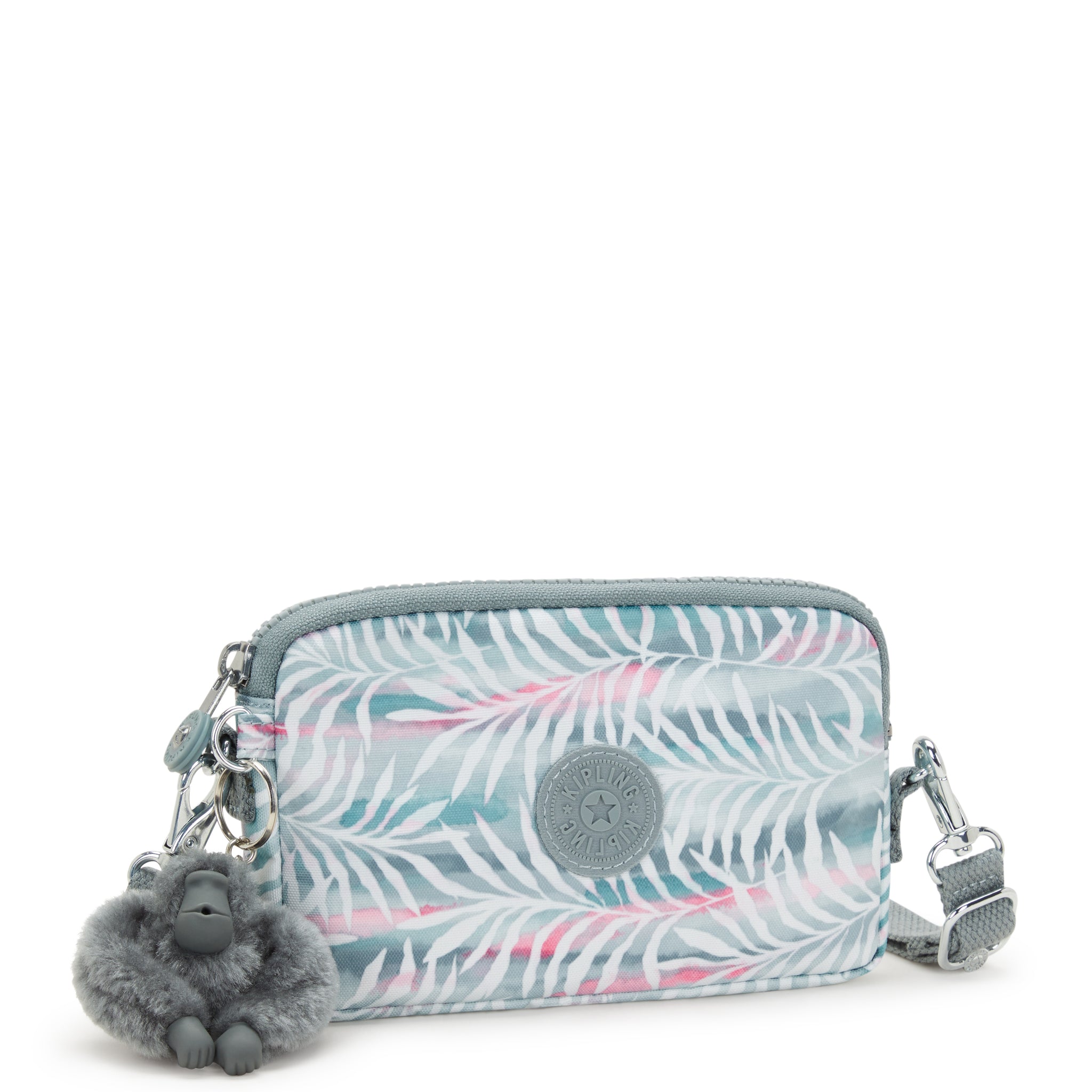 Kipling Limmo Palmtree Leaves Crossbody Bag I4012-3QN