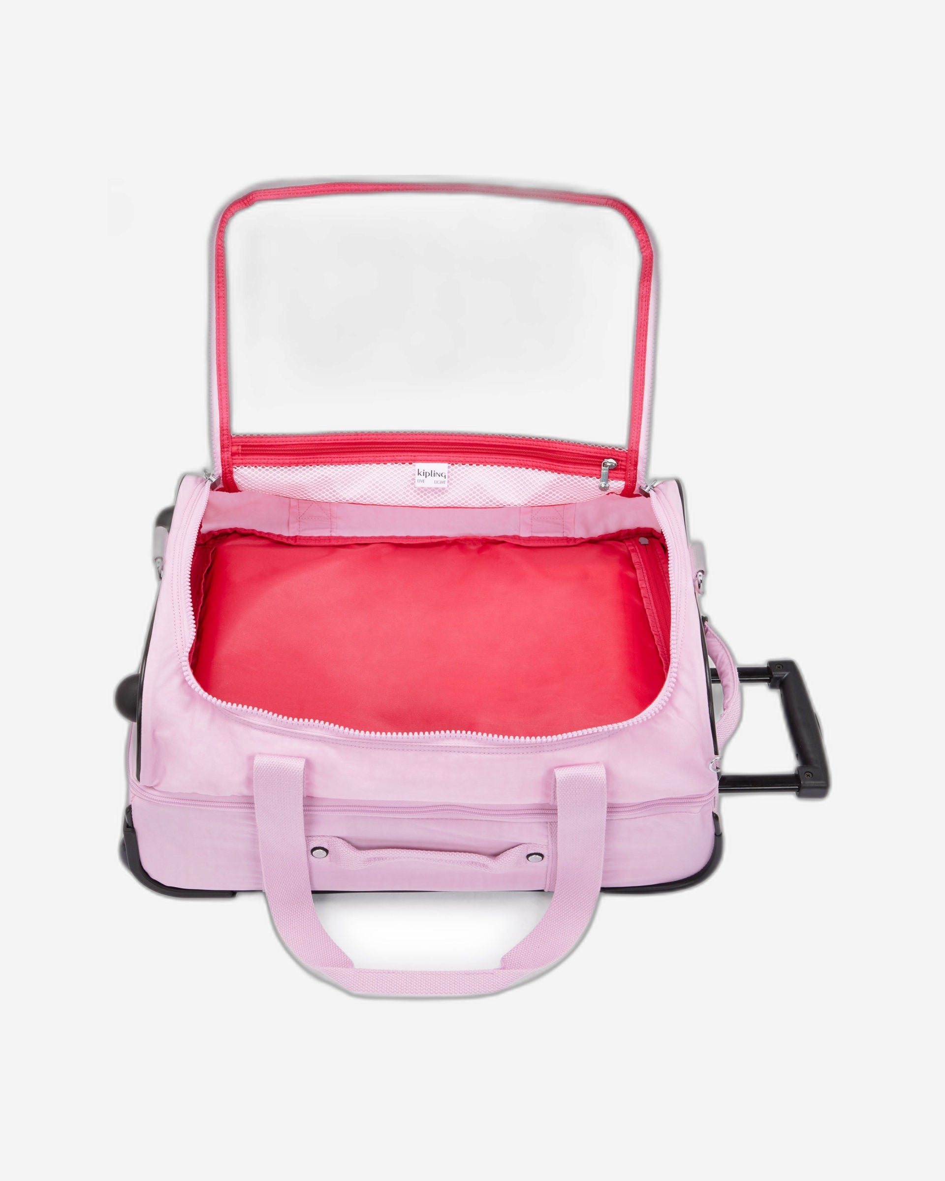 Kipling Teagan US Blooming Pink Small Wheeled Luggage C2I4051-R2C