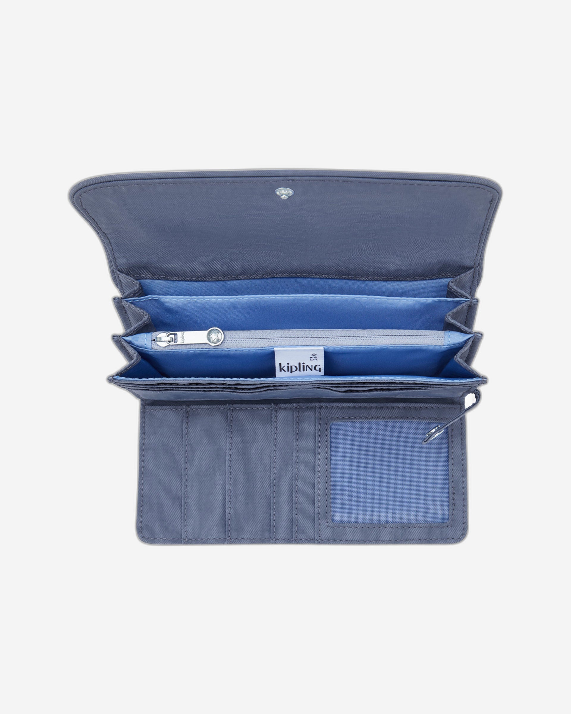 Kipling Money Land Blue Lover Large Wallet I4191-56V