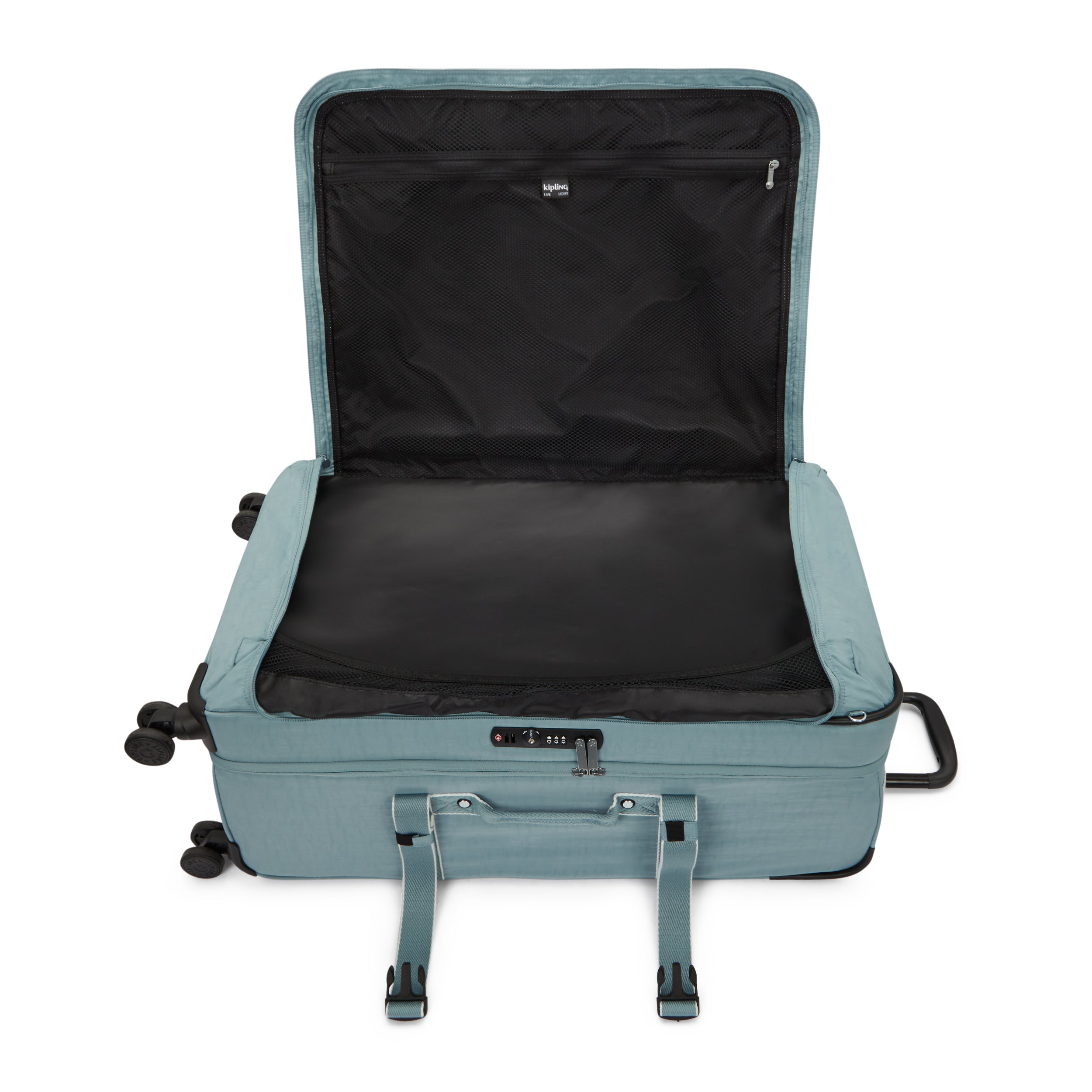 Kipling Spontaneous L Relaxed Grey Wheeled Luggage I4193-3NL