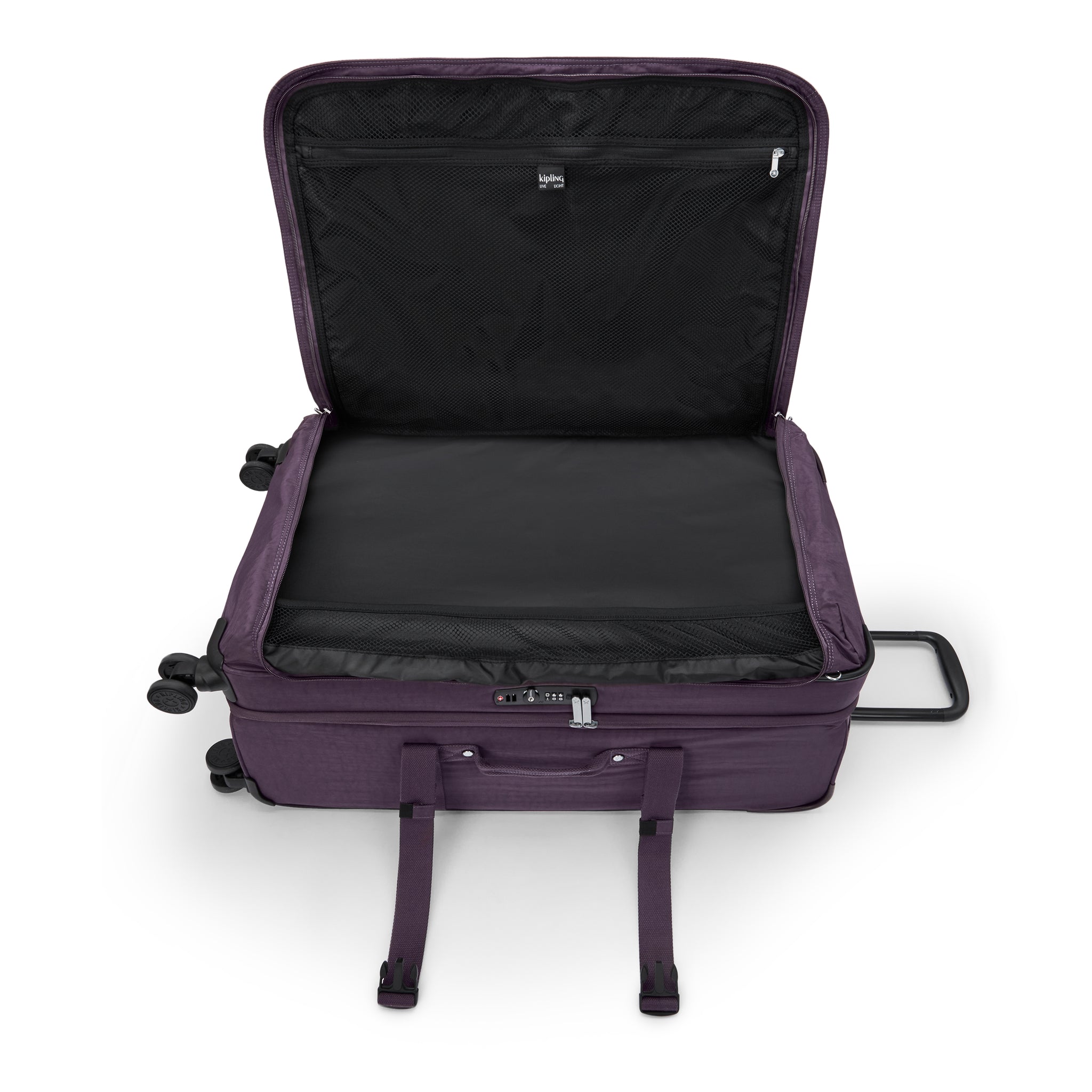 Kipling Spontaneous L Ultimate Plum Wheeled Luggage I4193-67U