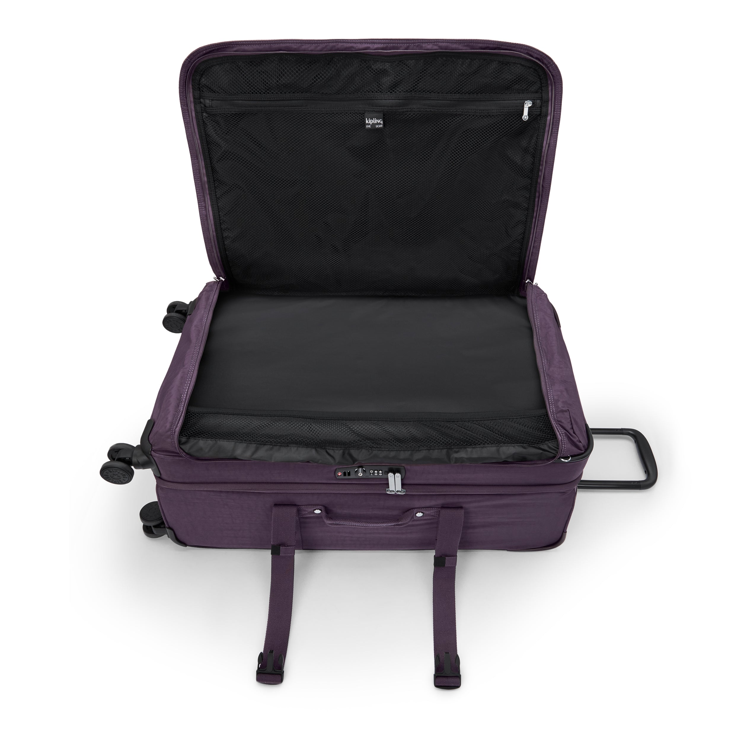 Kipling Spontaneous L Ultimate Plum Wheeled Luggage I4193-67U
