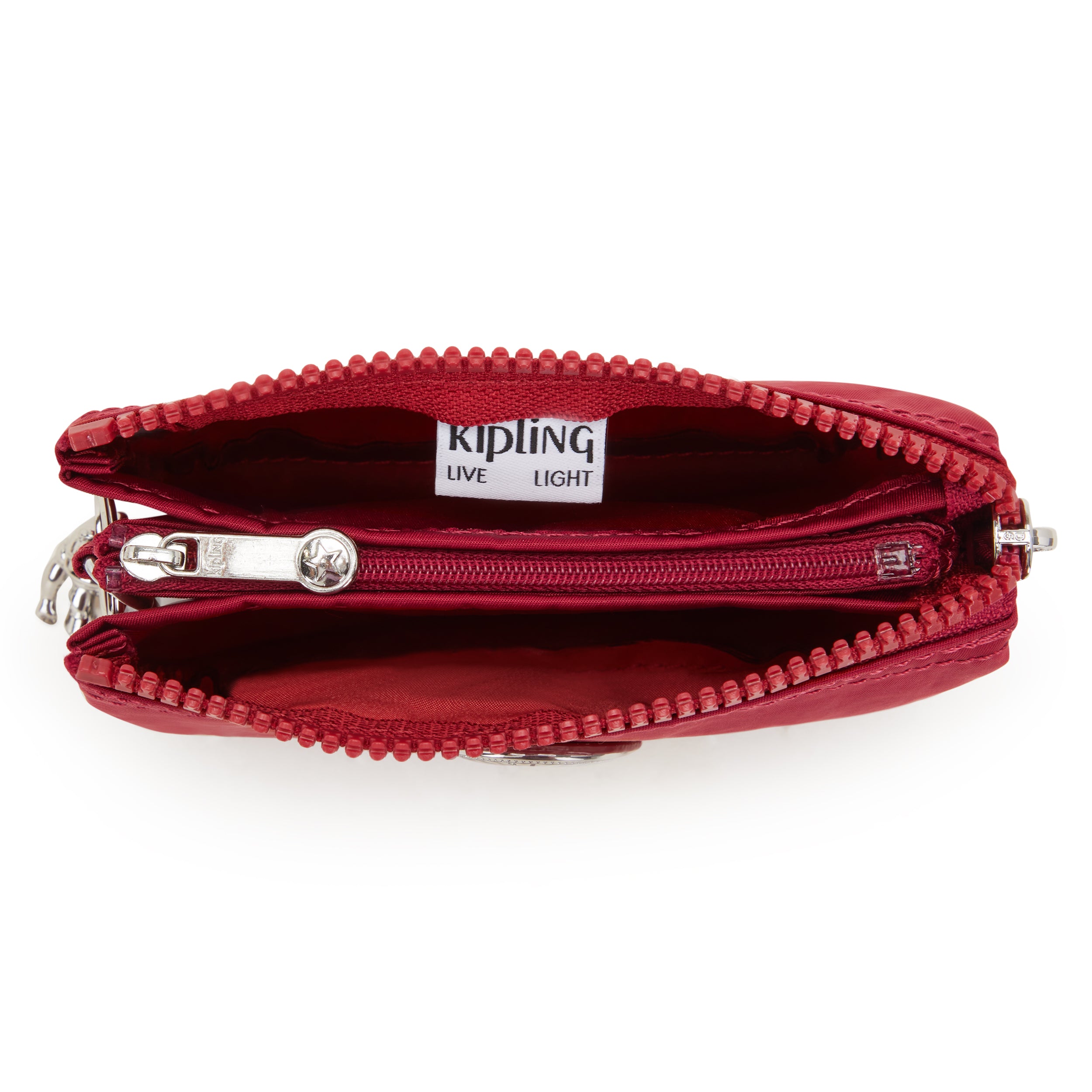 Kipling Creativity S Red Red Wine Purse I4194-6SE