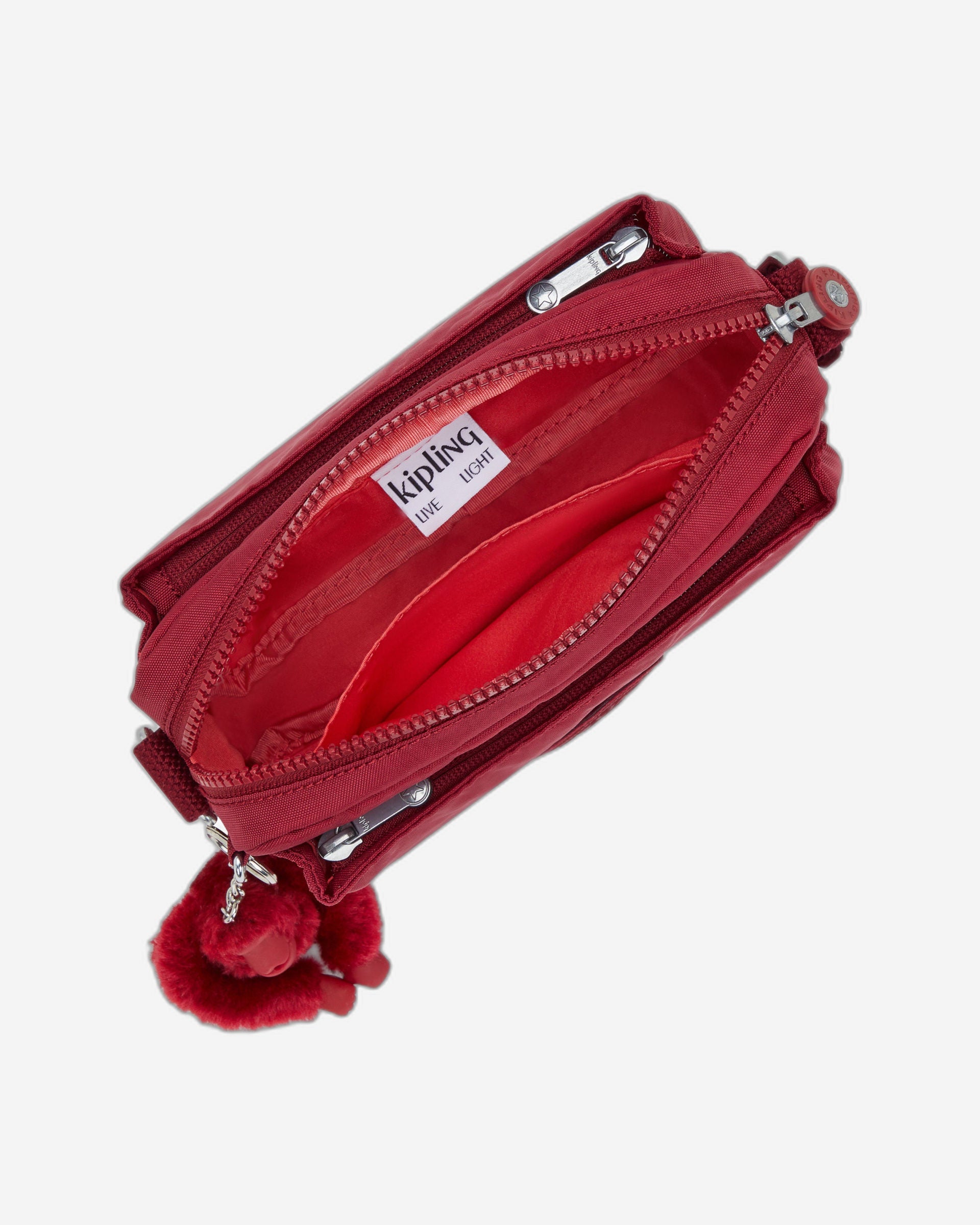 Kipling Abanu Funky Red Small Crossbody Bag I4208-4SS