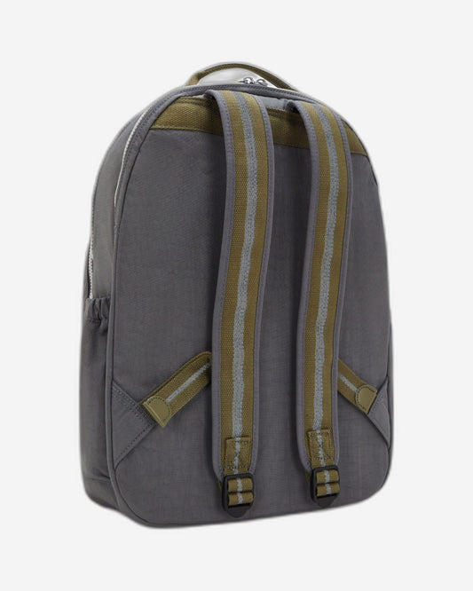 Kipling Seoul Lap Back to Grey Large Backpack with Laptop Compartment I4275-1DX