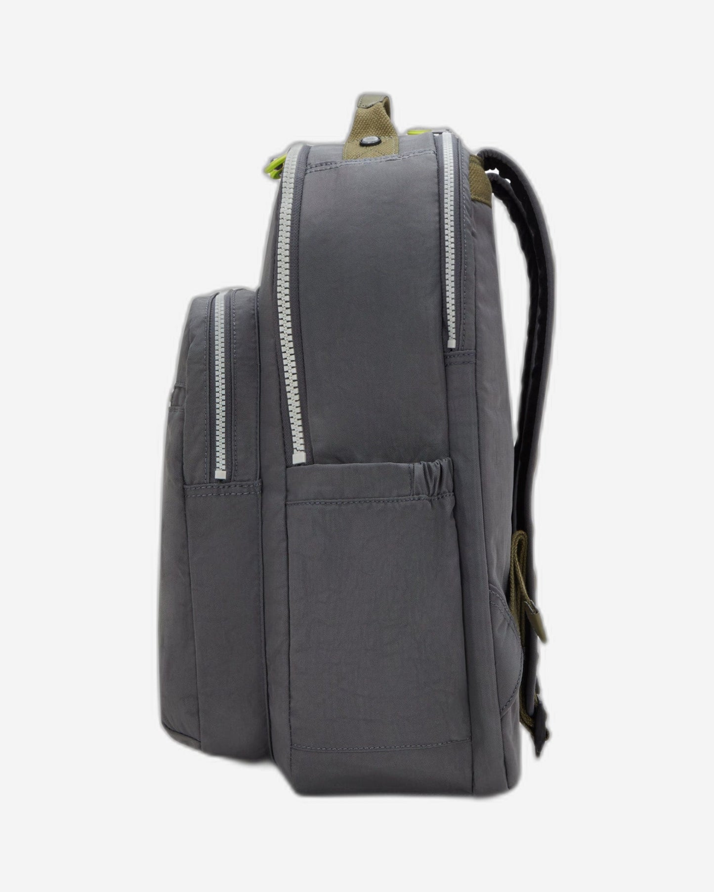 Kipling Seoul Lap Back to Grey Large Backpack with Laptop Compartment I4275-1DX