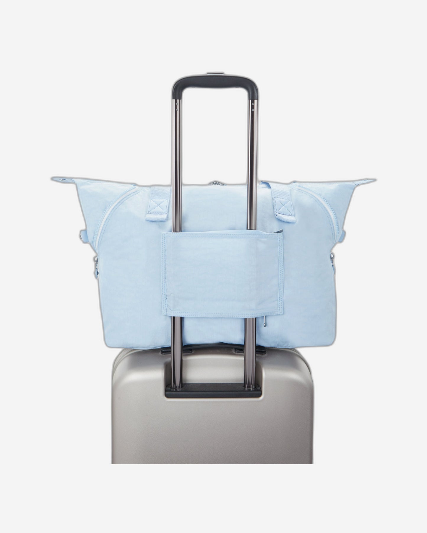 Kipling Wellness Art M Frost Blue Bl Large Tote Bag C2I4277-LZ8