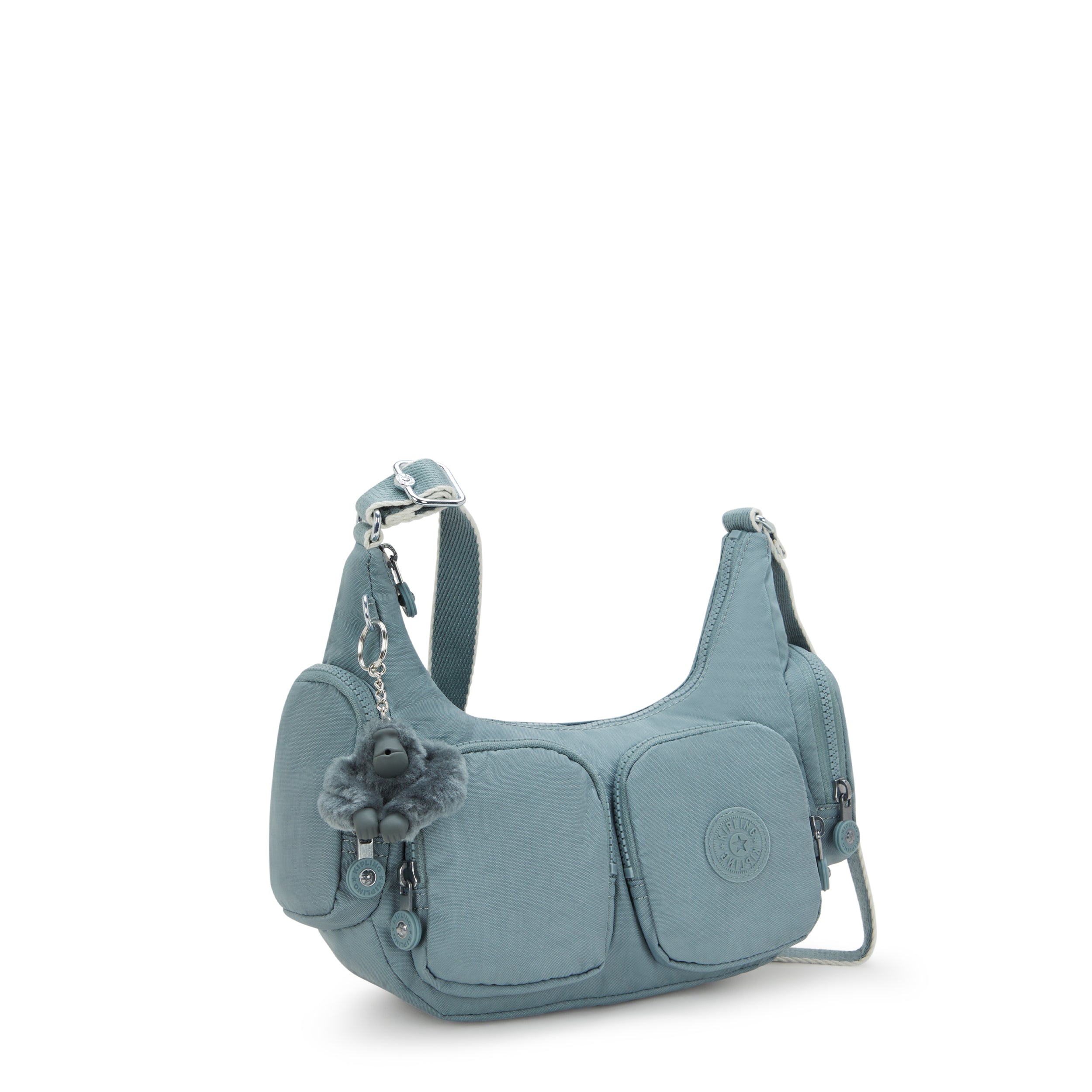 Kipling Rikka S Relaxed Grey Crossbody Bag I4333-3NL