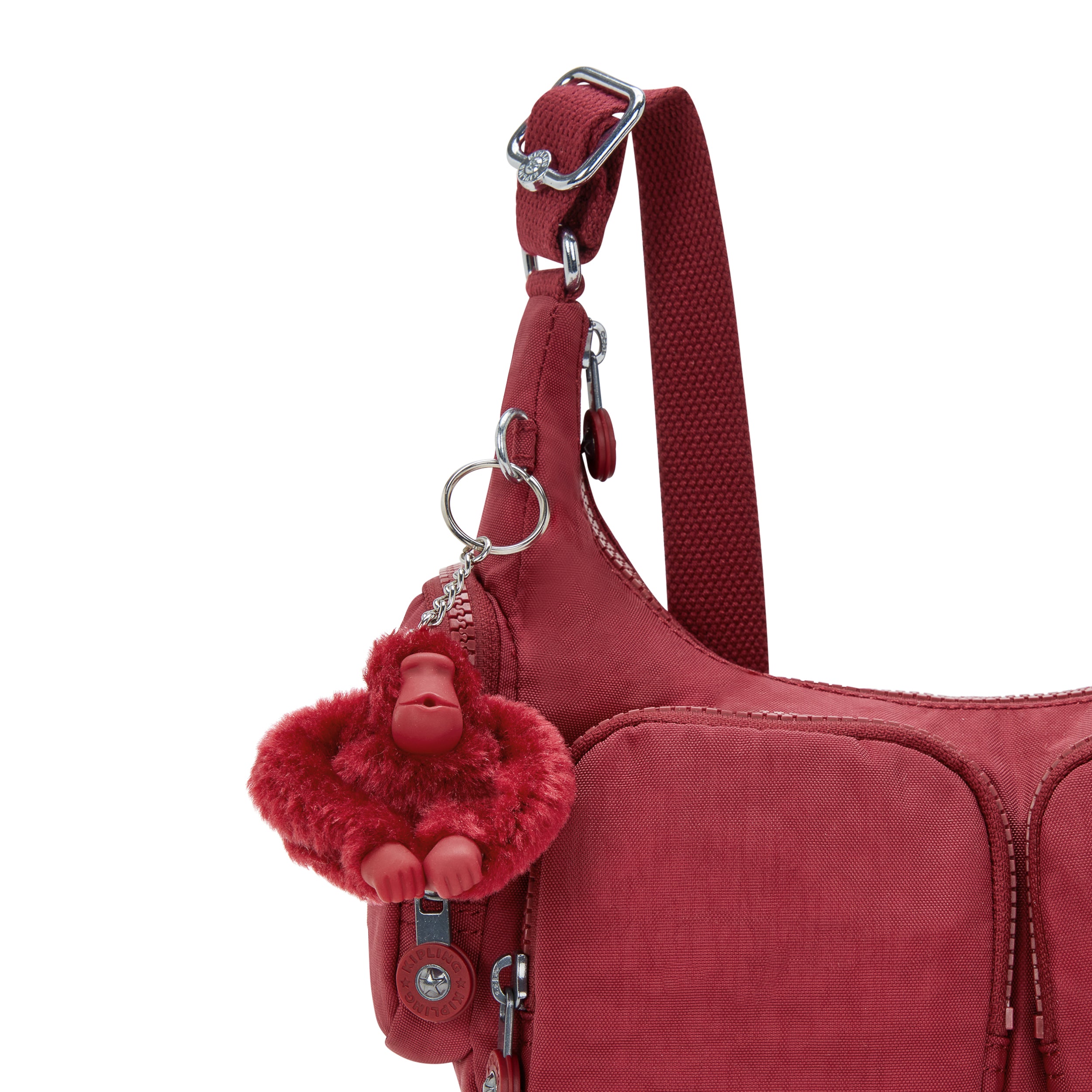 Kipling Rikka S Funky Red Crossbody Bag I4333-4SS