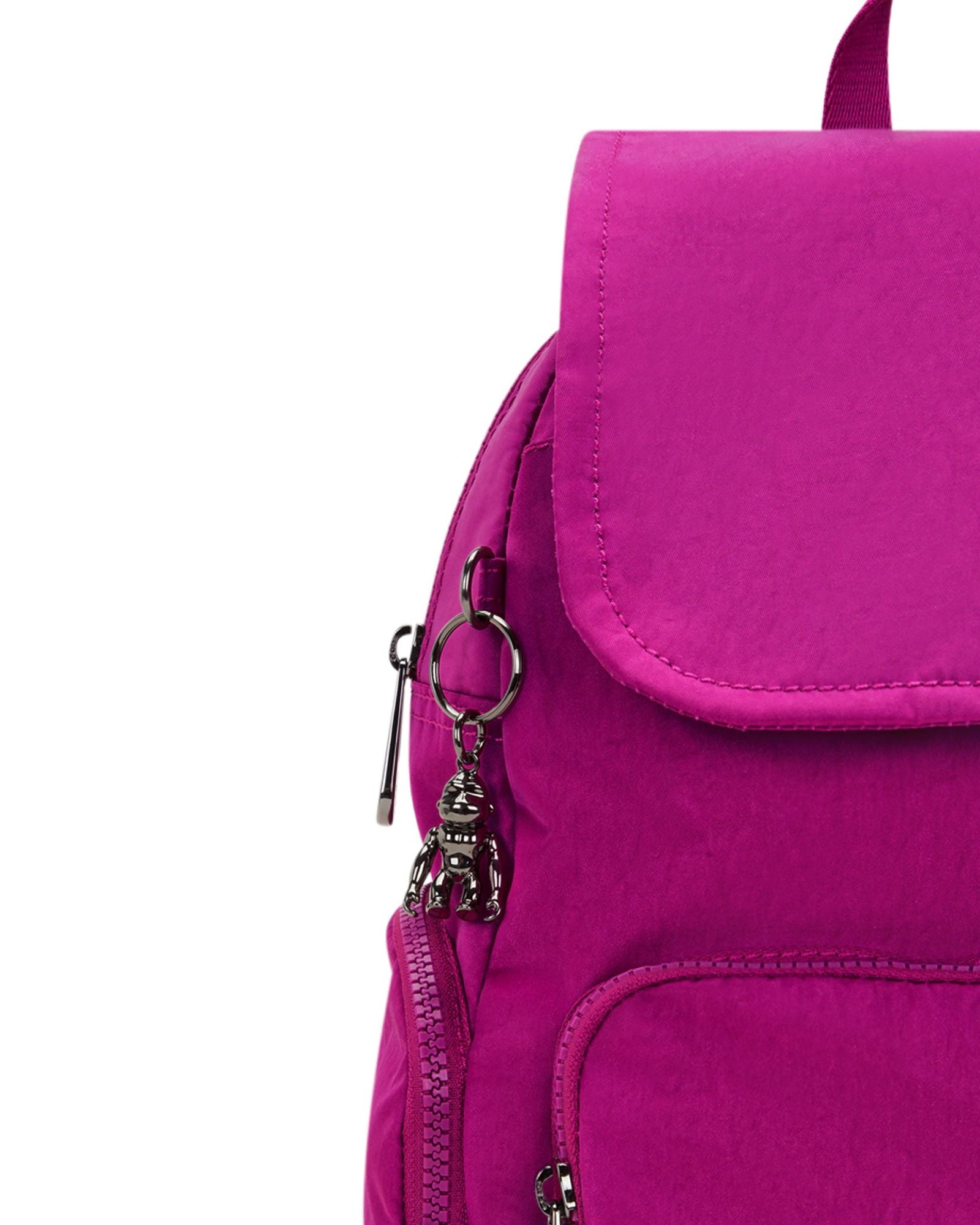 Kipling City Zip S Fuchsia Night Small Backpack I4430-7LE