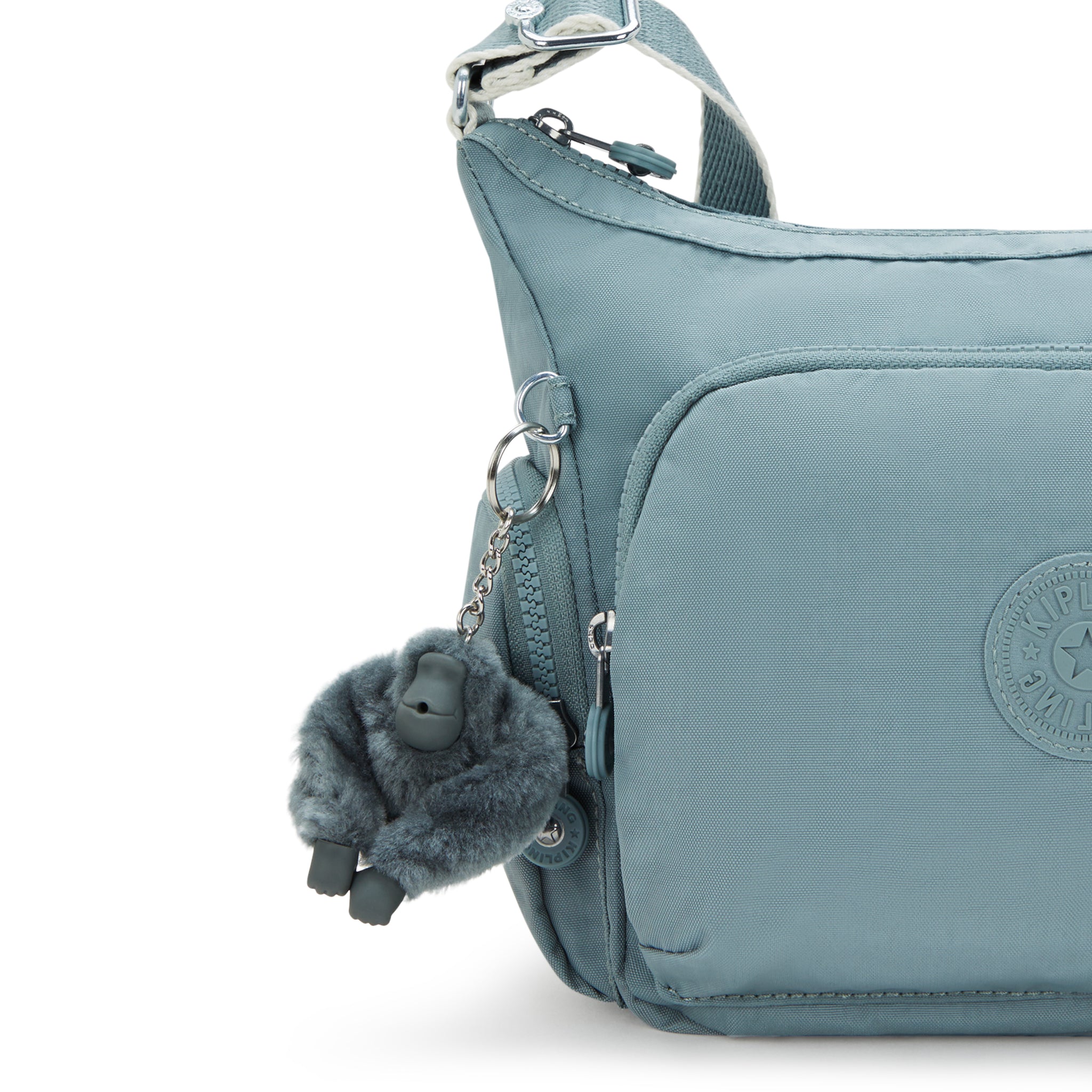 Kipling Gabb S Relaxed Grey Crossbody Bag I4493-3NL
