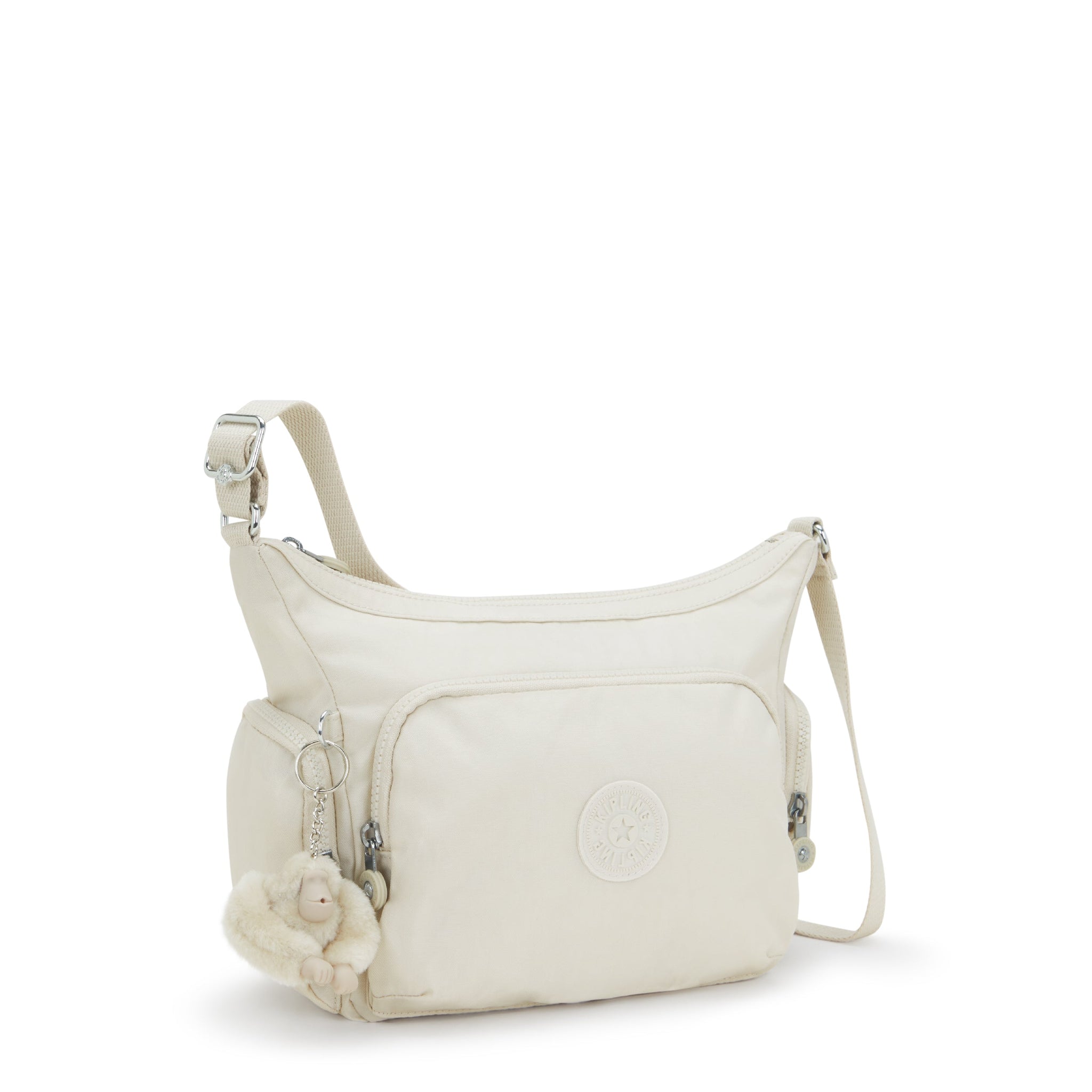 Kipling Gabb S Hideaway Beige Crossbody Bag I4493-7JR