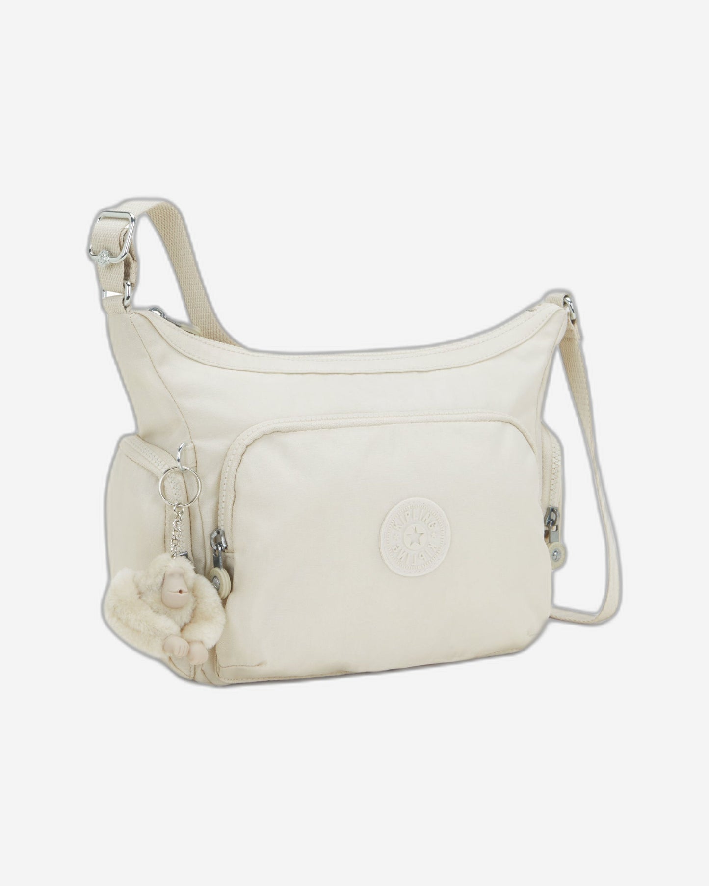 Kipling Gabb S Hideaway Beige Medium Crossbody I4493-7JR
