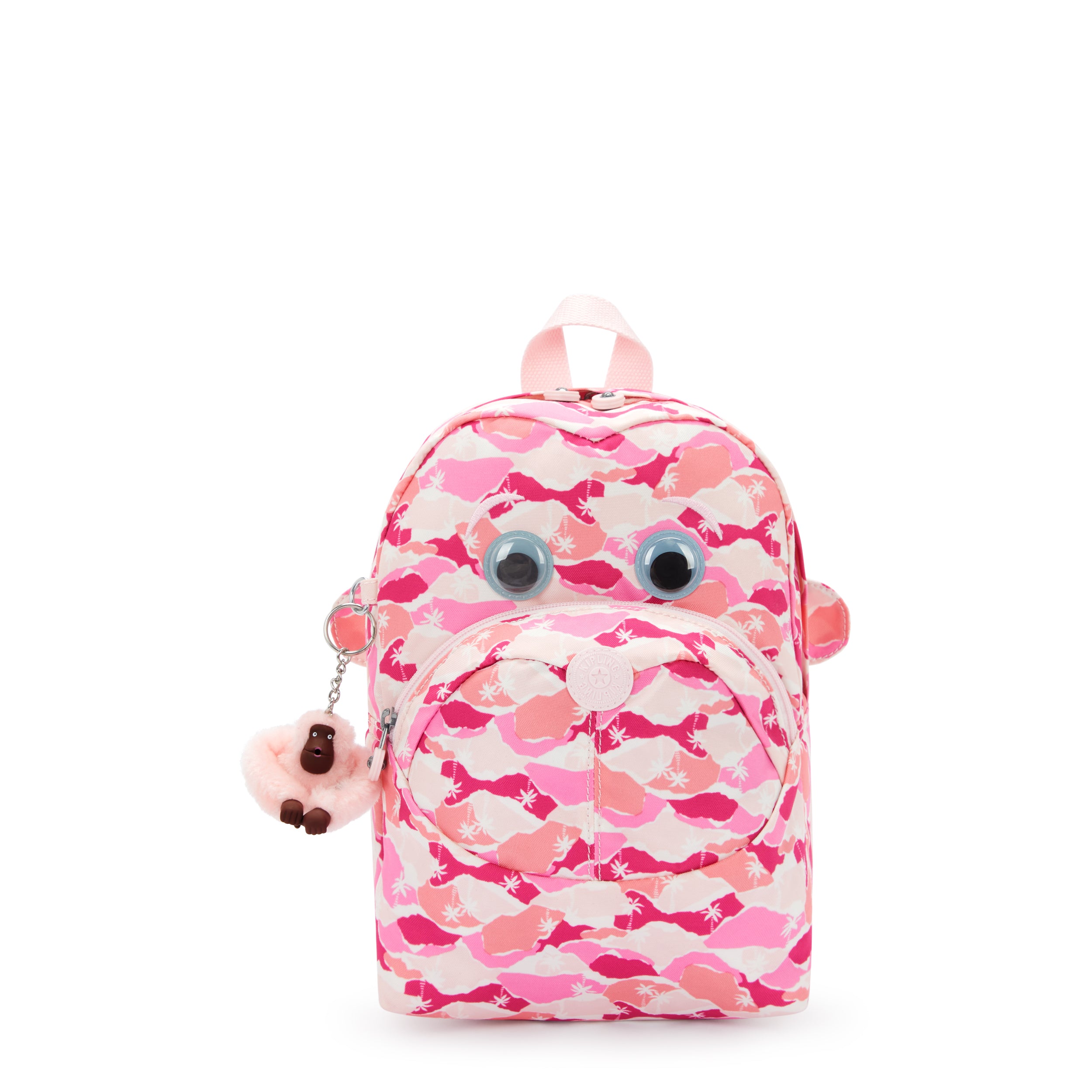 Kipling Faster Pink Palm Kids backpack I4503-1BV