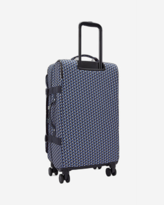 Kipling Spontaneous M 3D K Blue Medium Wheeled Luggage I4556-4JS