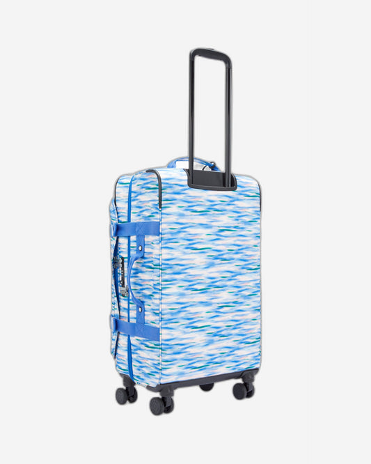 Kipling Spontaneous M Diluted Blue Medium Wheeled Luggage C2I4556-TX9