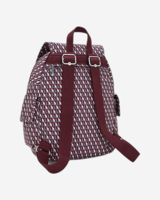 Kipling City Pack S 3Dk Wine Small backpack I4581-1PB