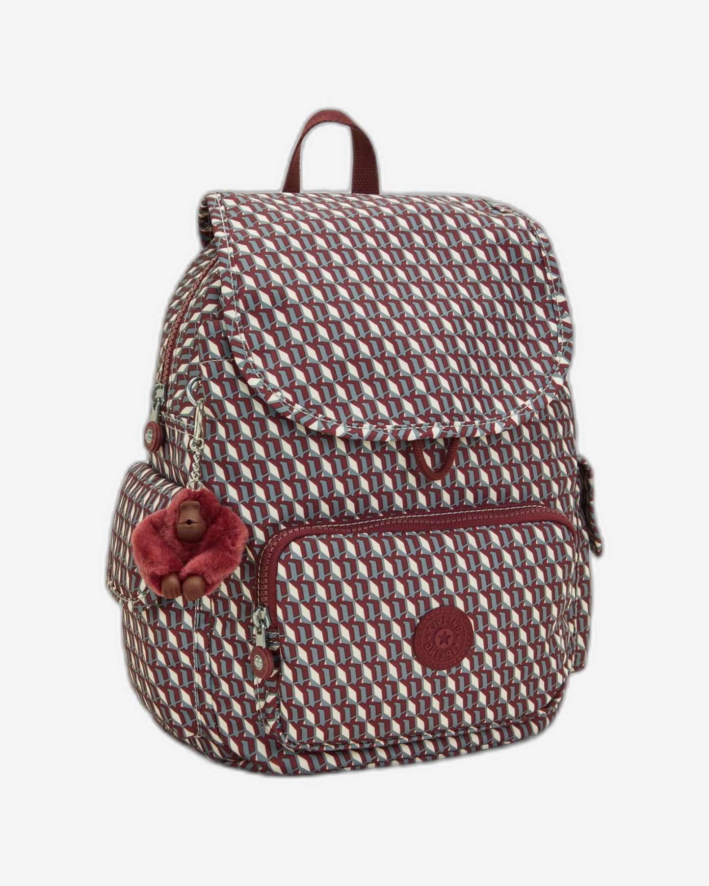 Kipling City Pack S 3Dk Wine Small backpack I4581-1PB