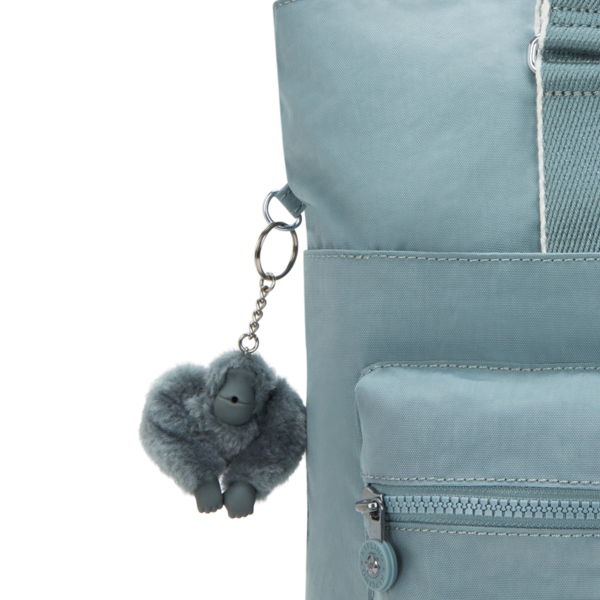 Kipling India Relaxed Grey Tote Bag I4609-3NL