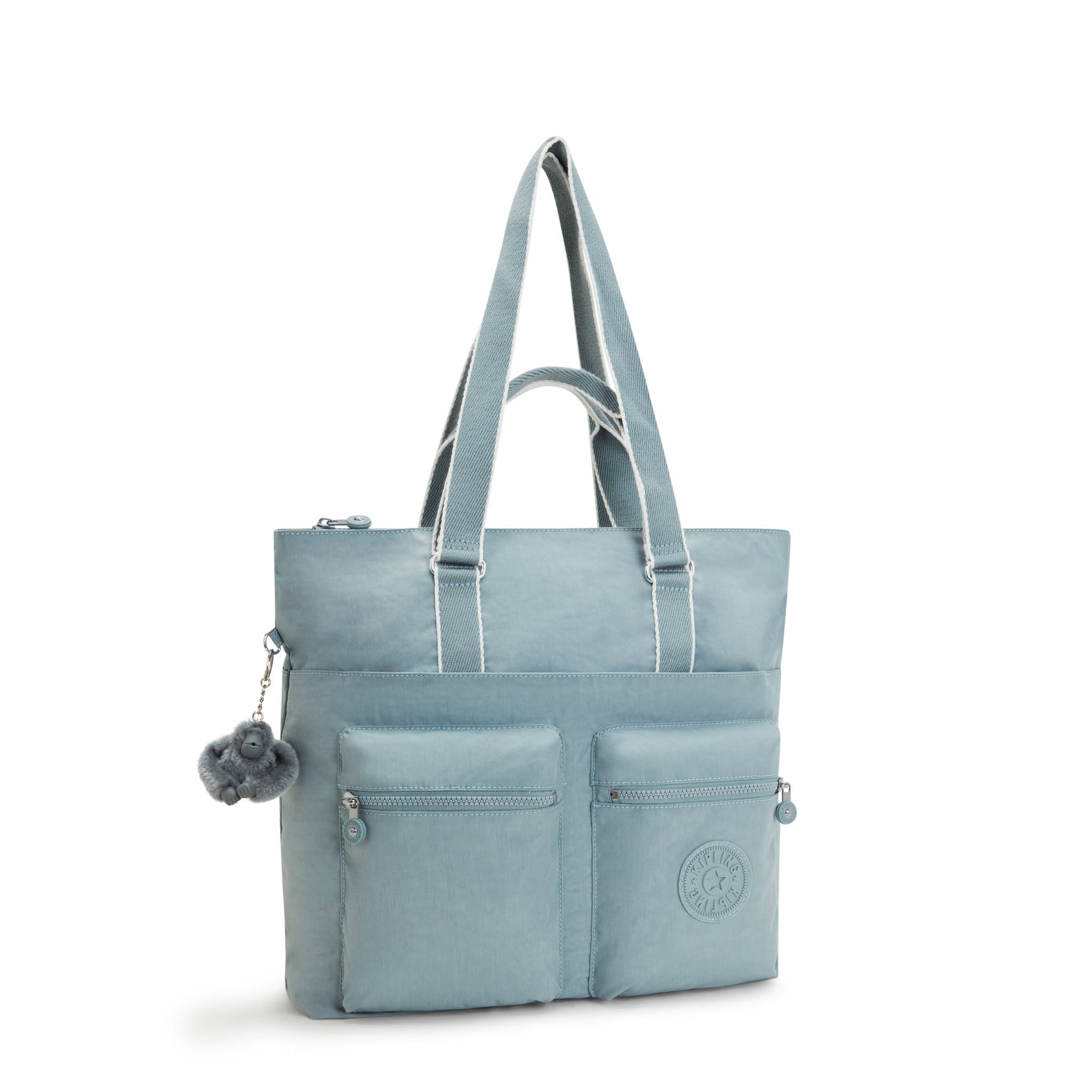 Kipling India Relaxed Grey Tote Bag I4609-3NL