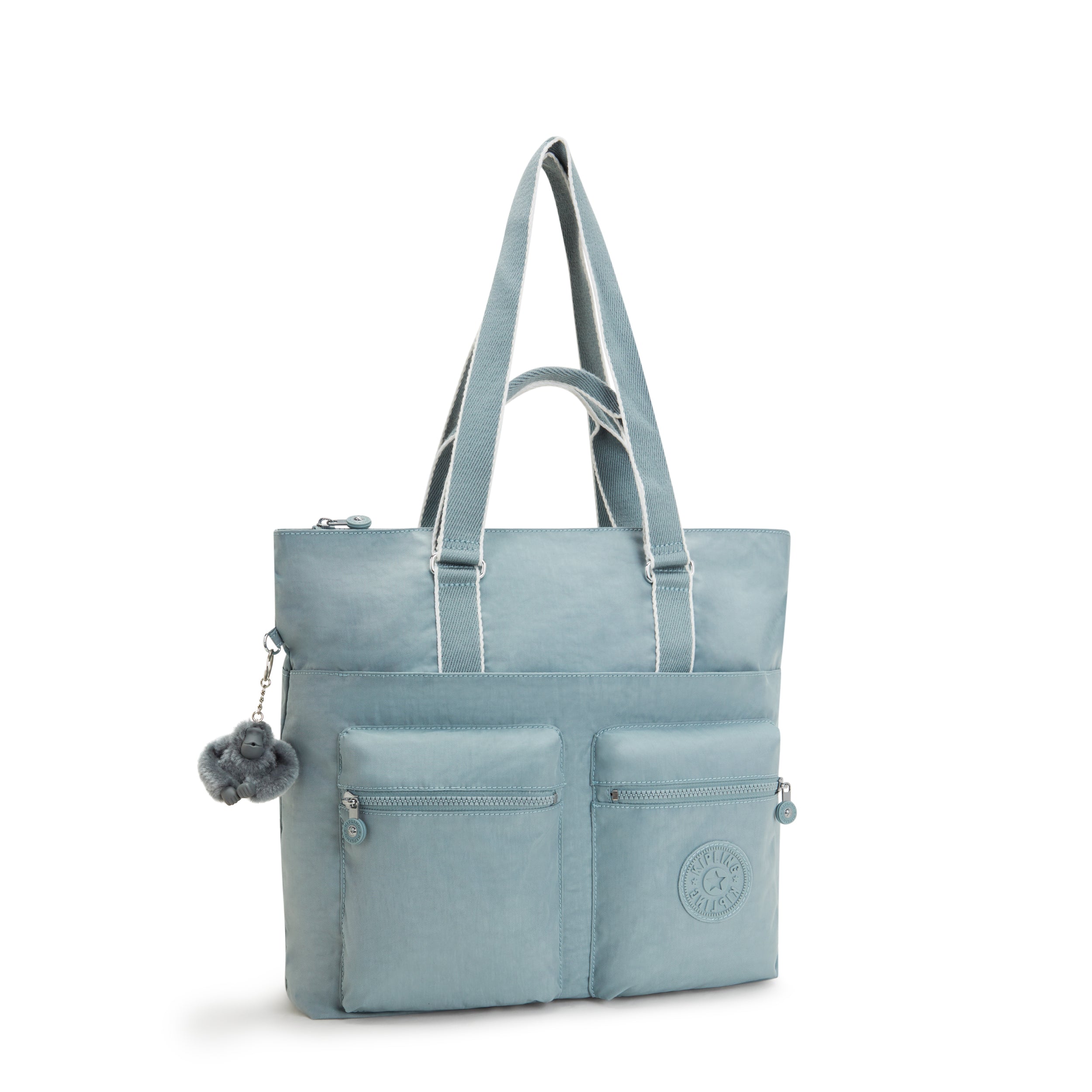Kipling India Relaxed Grey Tote Bag I4609-3NL