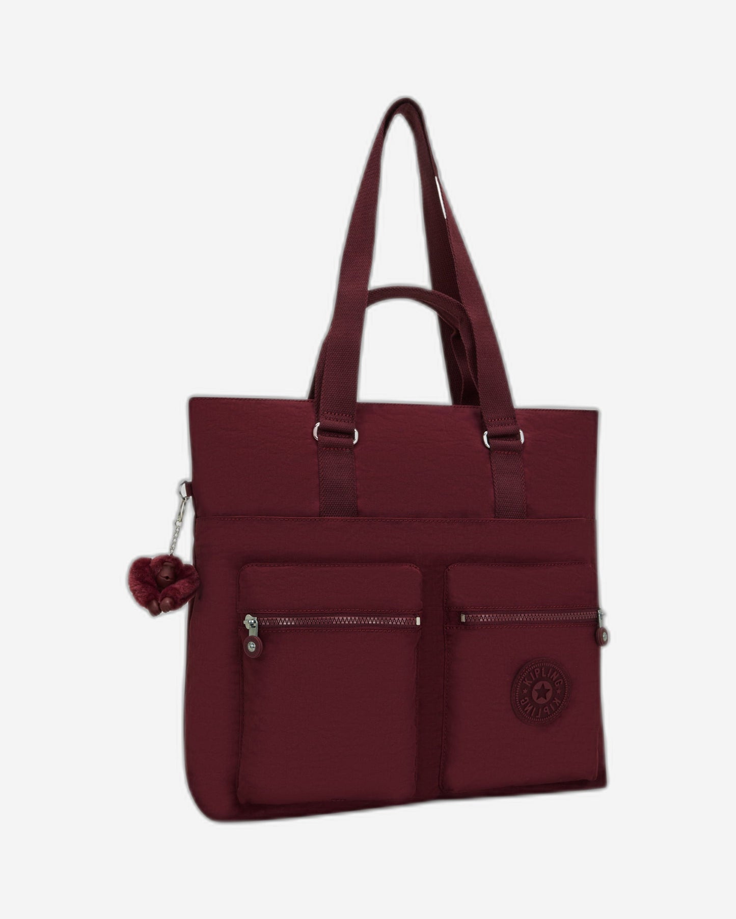 Kipling India Lounge Wine Large Tote I4609-5FW