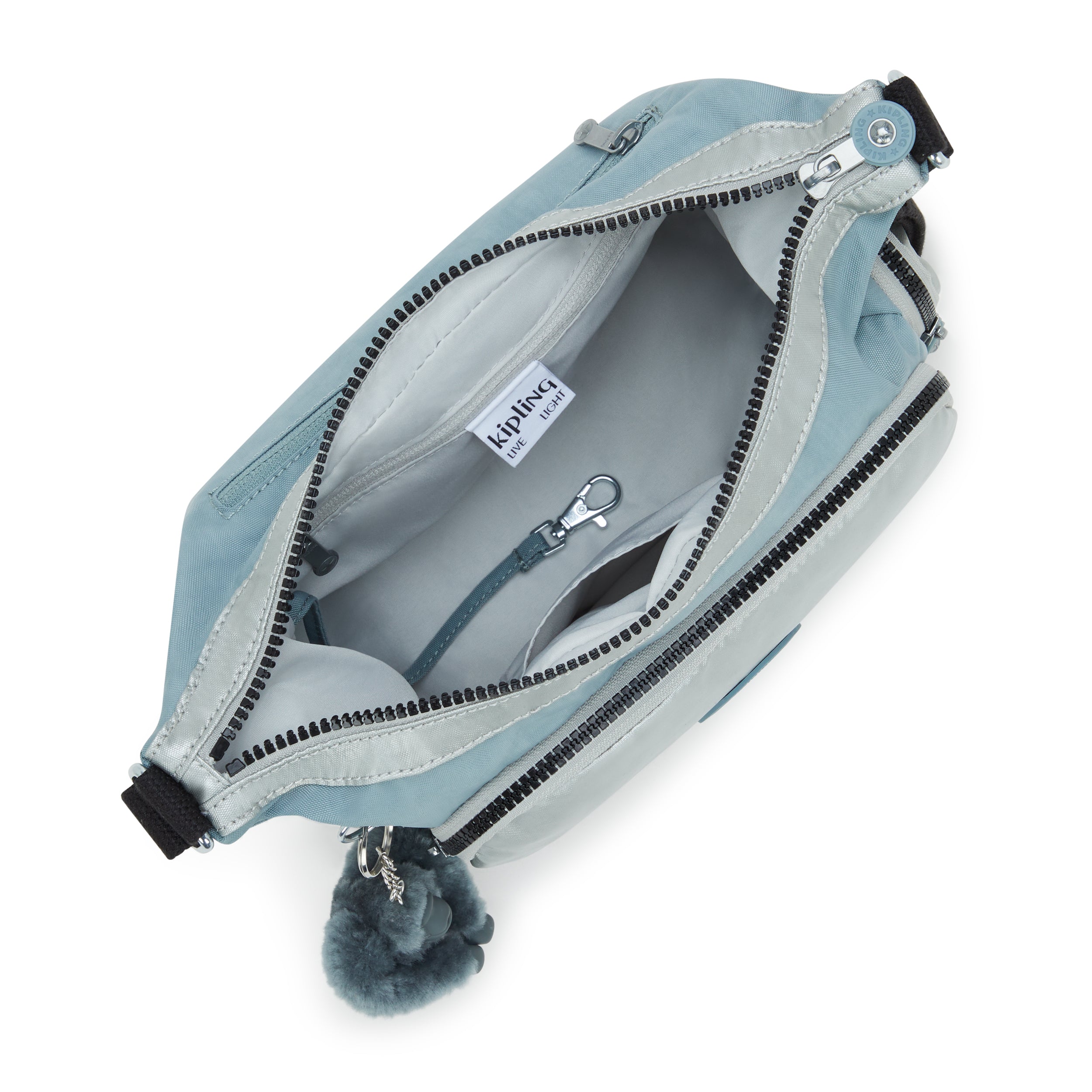 Kipling Gabb S Relaxed Grey Bl Crossbody Bag I4611-3FM