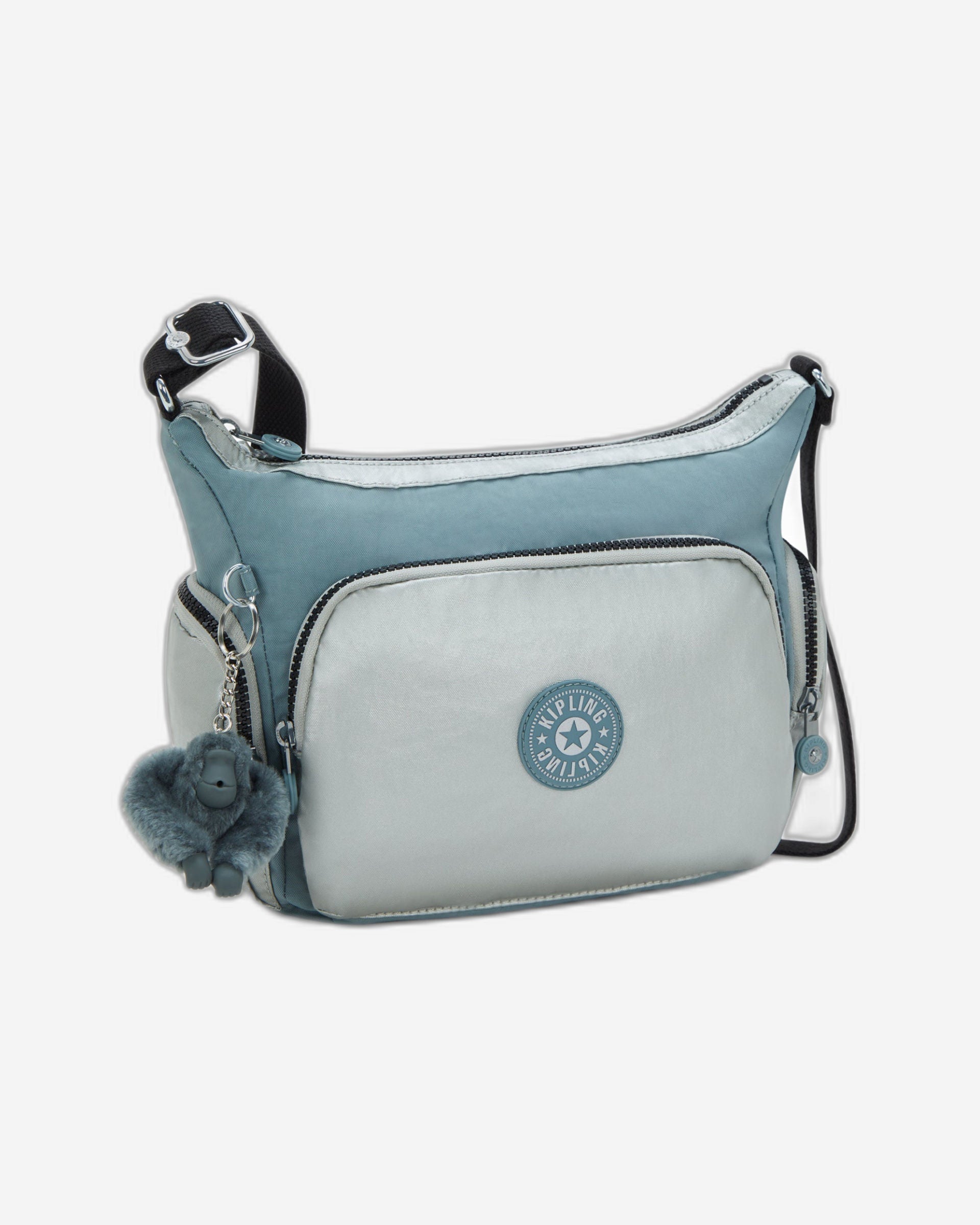 Kipling Gabb S Relaxed Grey Bl Crossbody Bag I4611-3FM