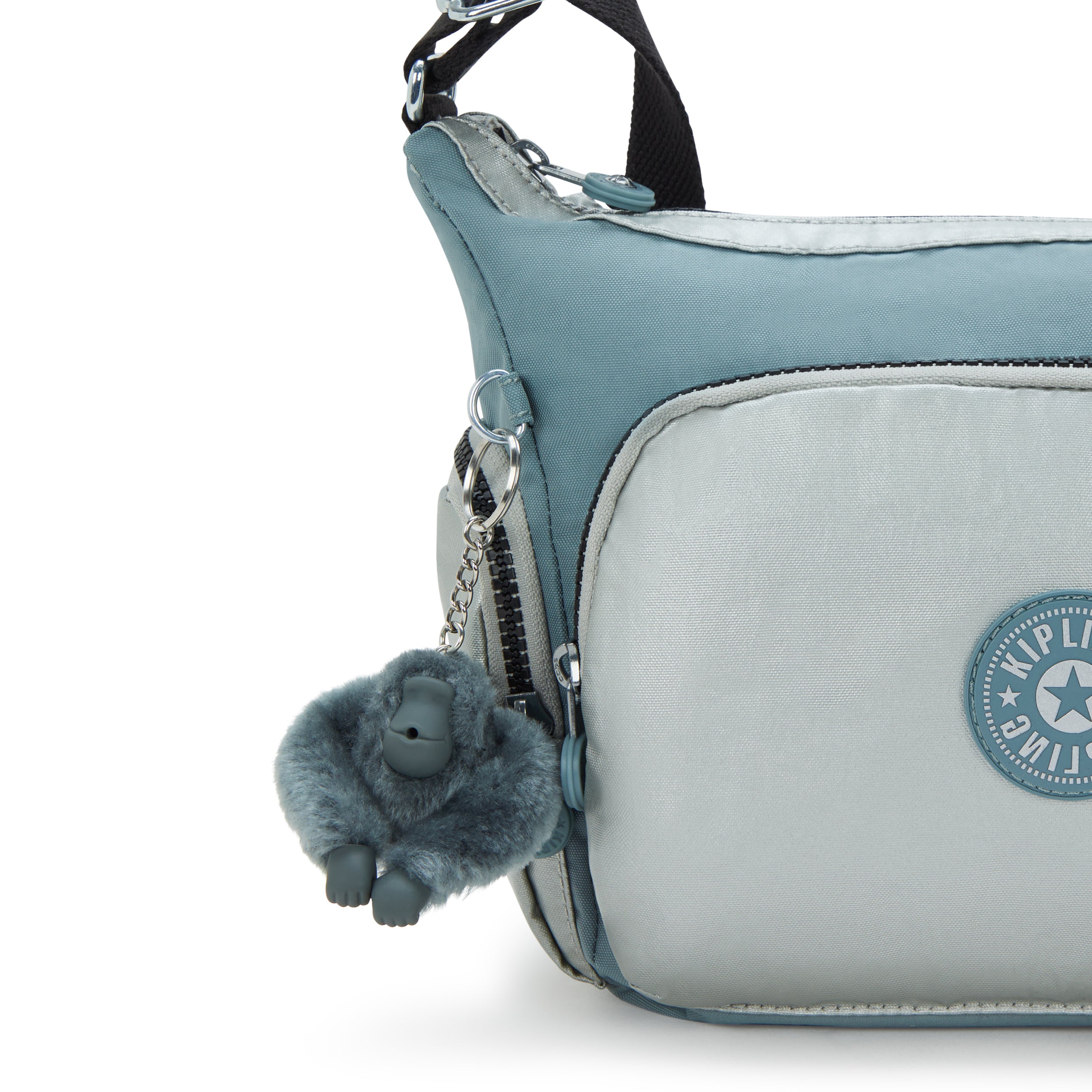 Kipling Gabb S Relaxed Grey Bl Crossbody Bag I4611-3FM