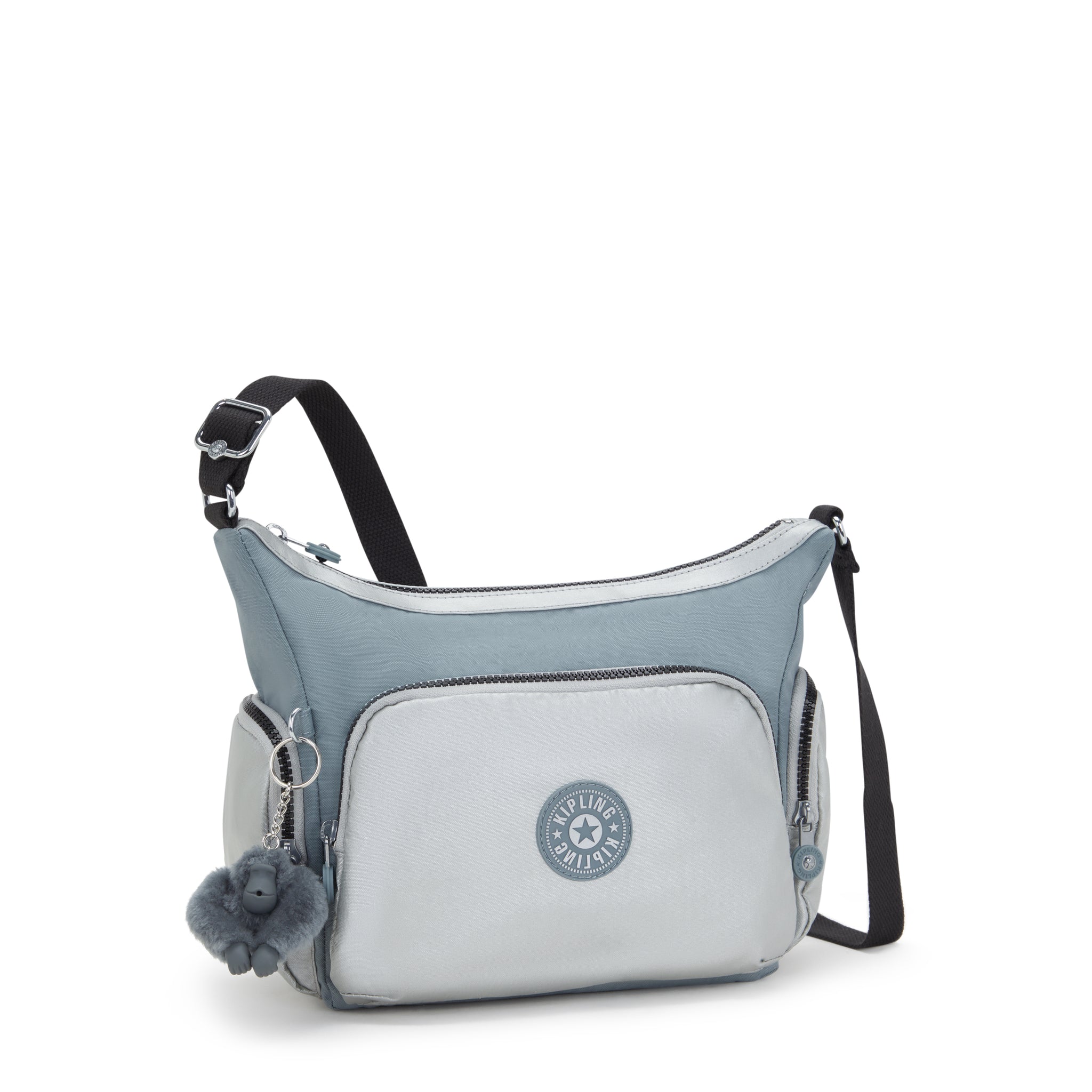 Kipling Gabb S Relaxed Grey Bl Crossbody Bag I4611-3FM