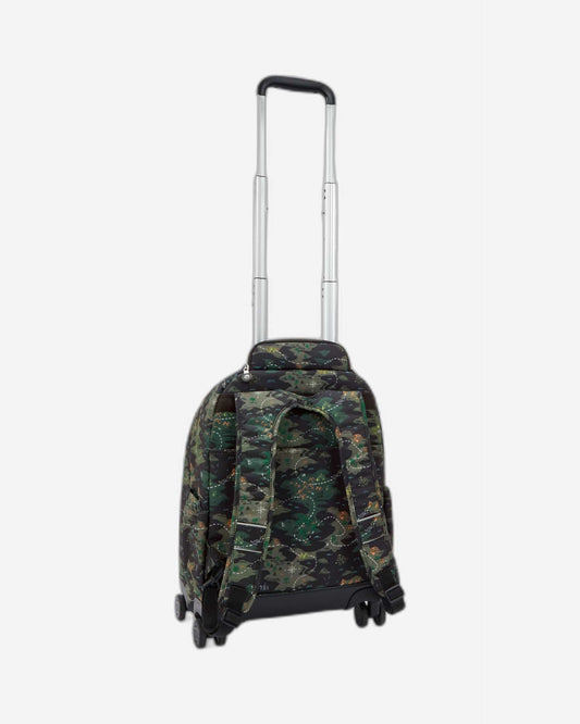 Kipling New Zea Camo Treasure Large wheeled Backpack (with laptop protection) I4674-3PB