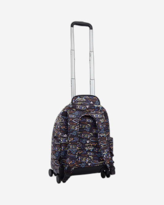 Kipling New Zea Neon Skate Large Wheeled Backpack with Laptop Compartment I4674-71M