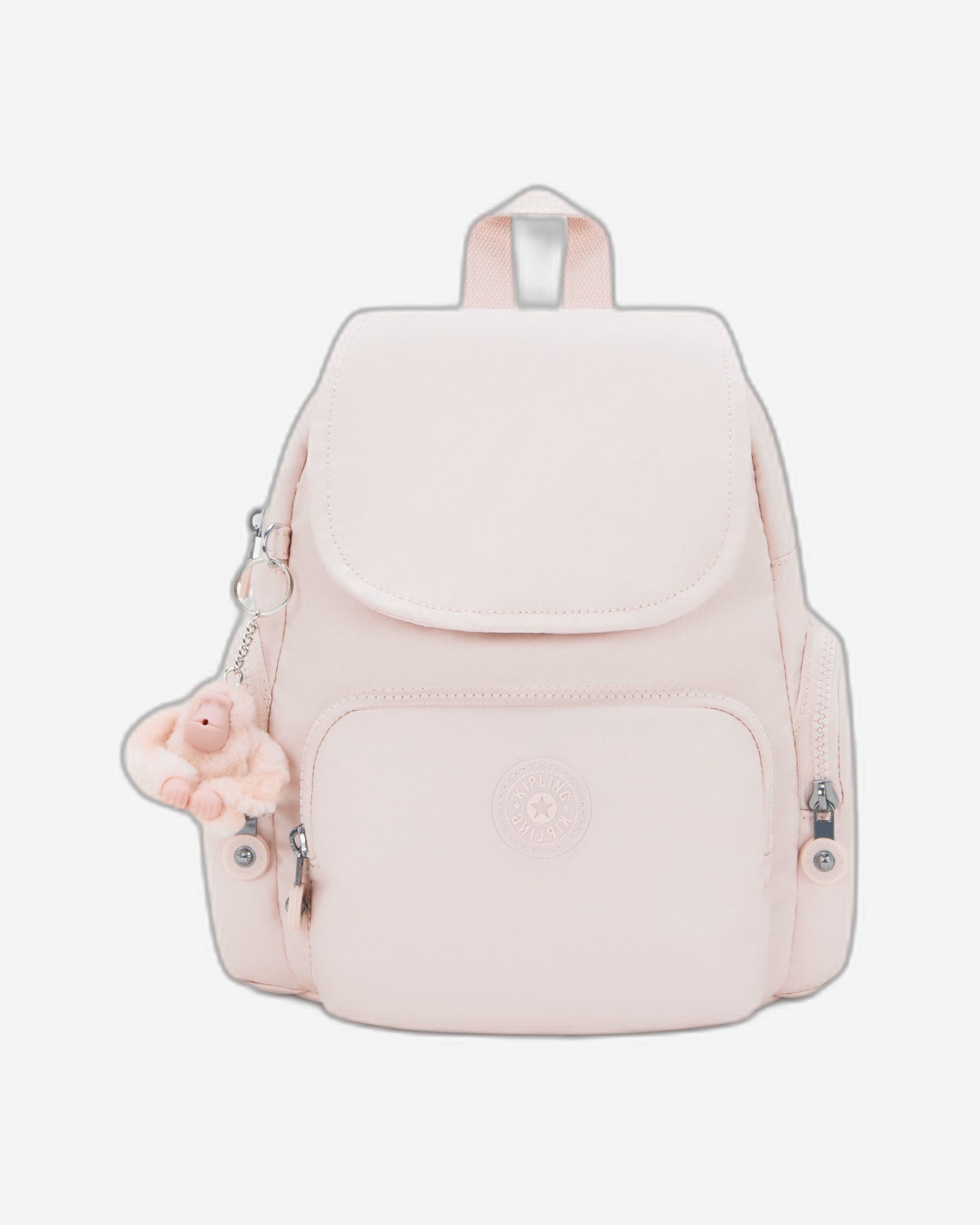 Kipling City Zip Mini Pink Shine Small Backpack I4697-3DZ