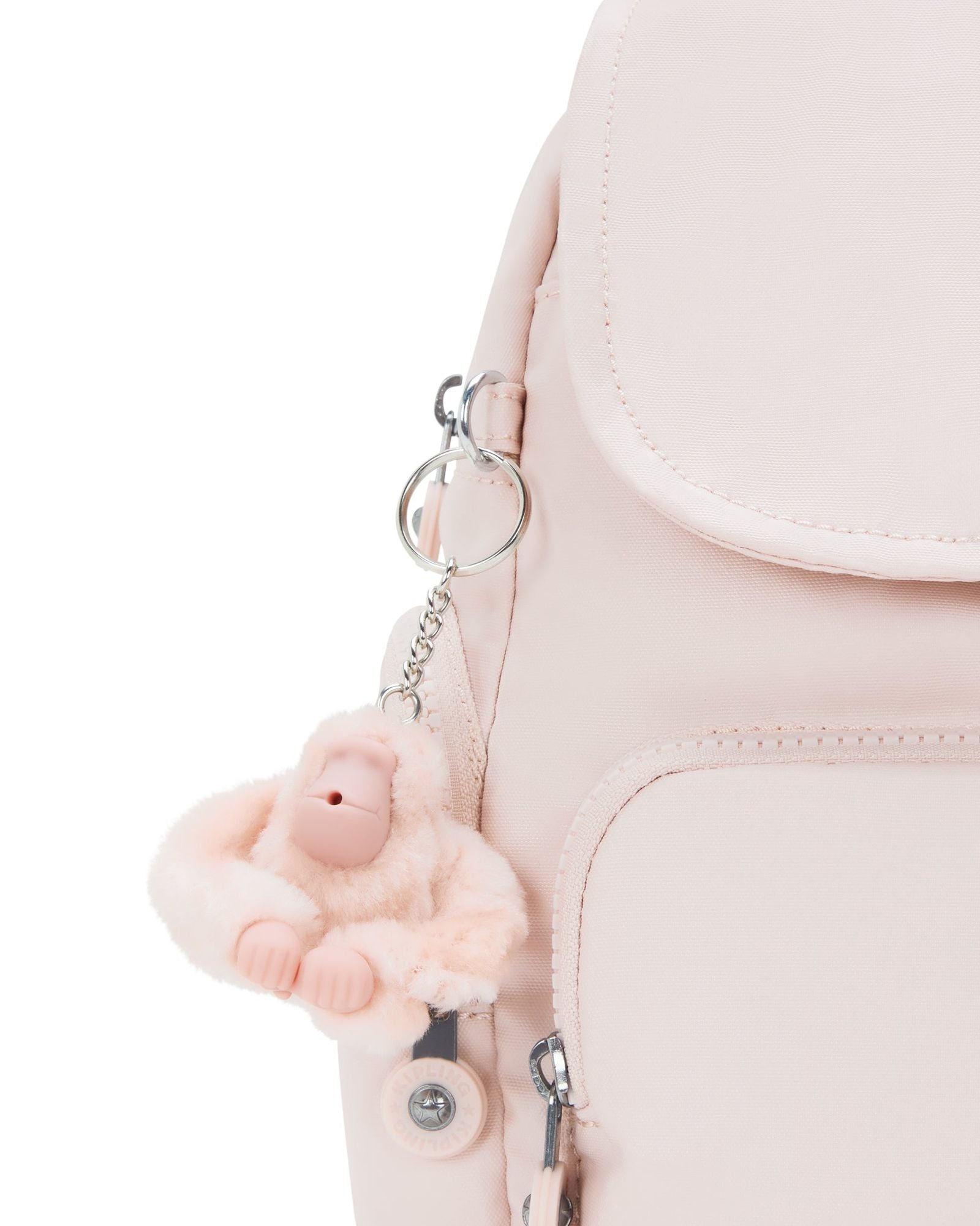 Kipling City Zip Mini Pink Shine Small Backpack I4697-3DZ