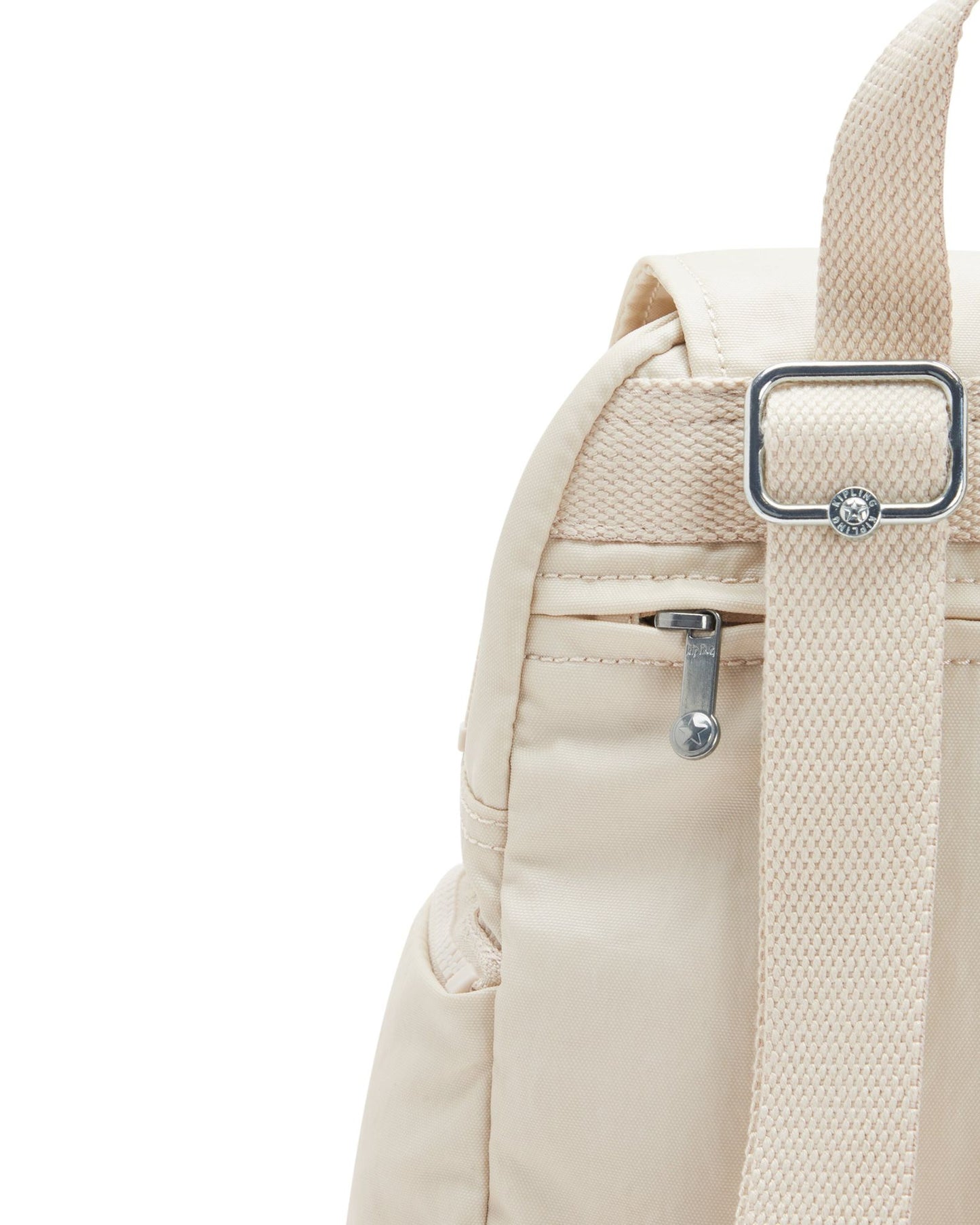 Kipling City Zip Mini Beige Pearl Mini Backpack C2I4697-3KA