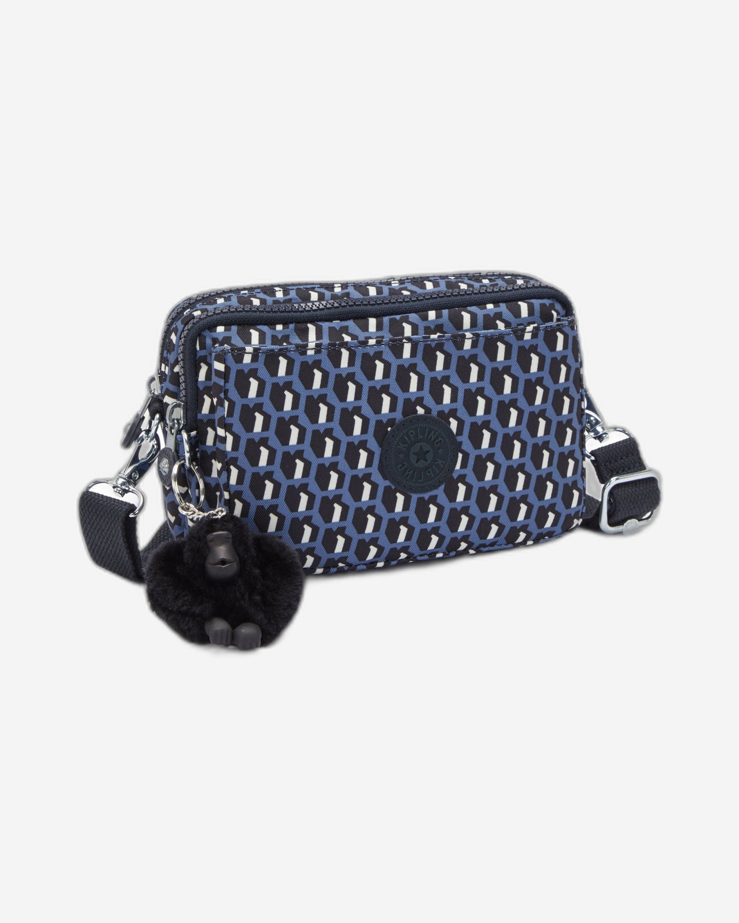 Kipling Abanu Multi 3D K Blue Small Crossbody Bag I4706-4JS